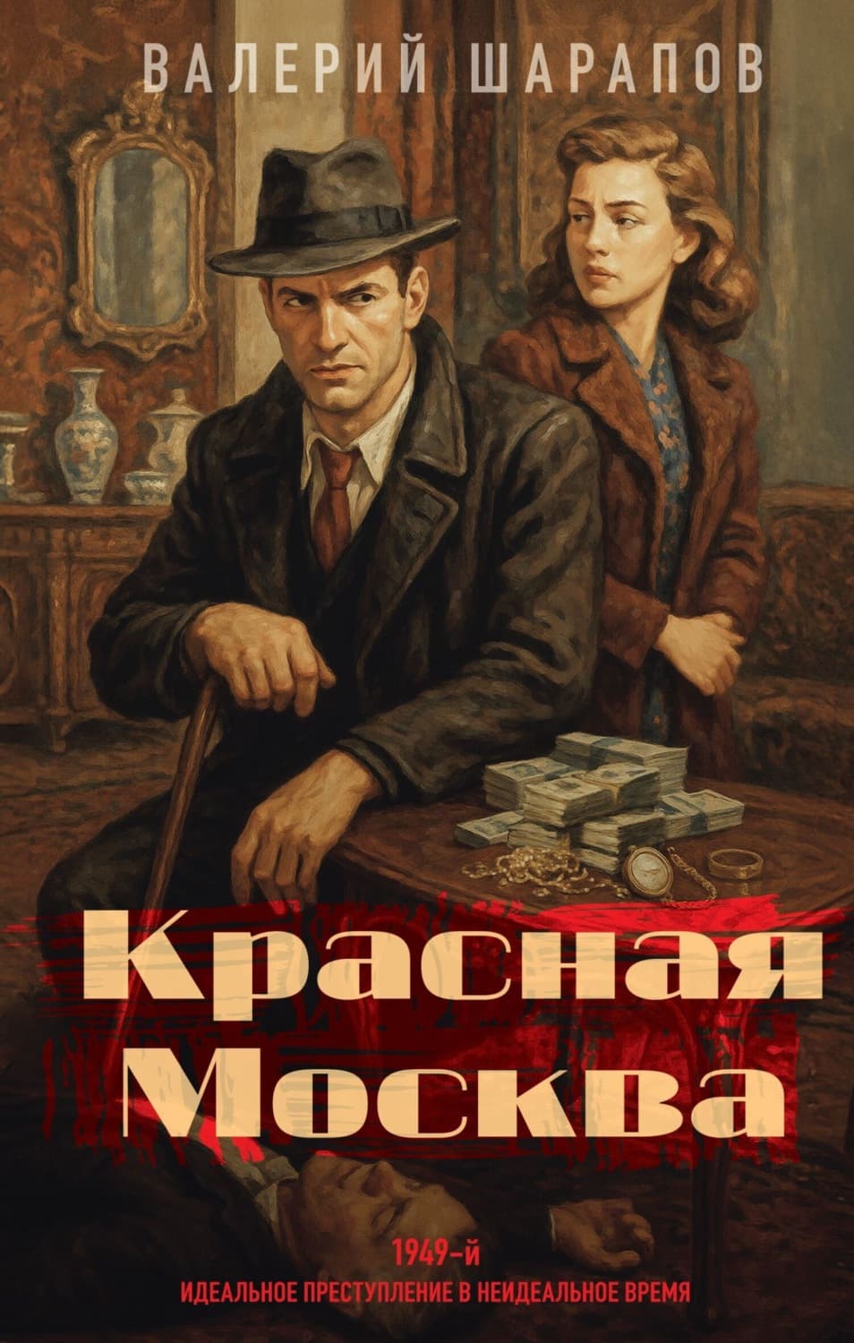 Обложка книги «Красная Москва» — Вадим Шарапов
