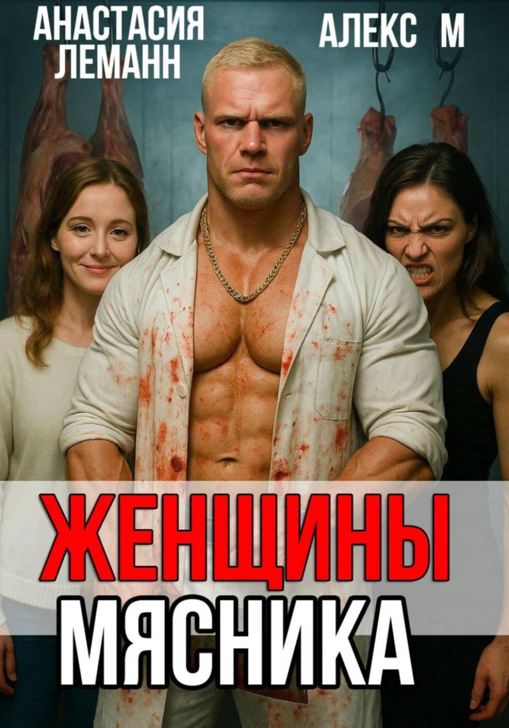 Обложка книги «Женщины мясника» — Альфред Леманн