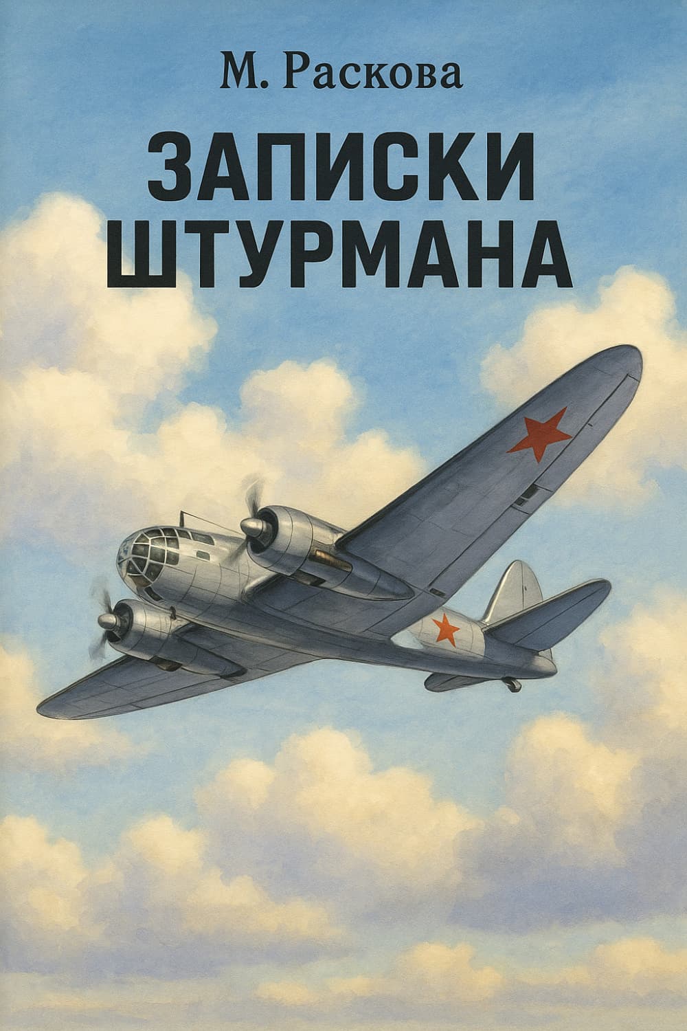 Обложка книги «Записки штурмана» — Марина Раскова