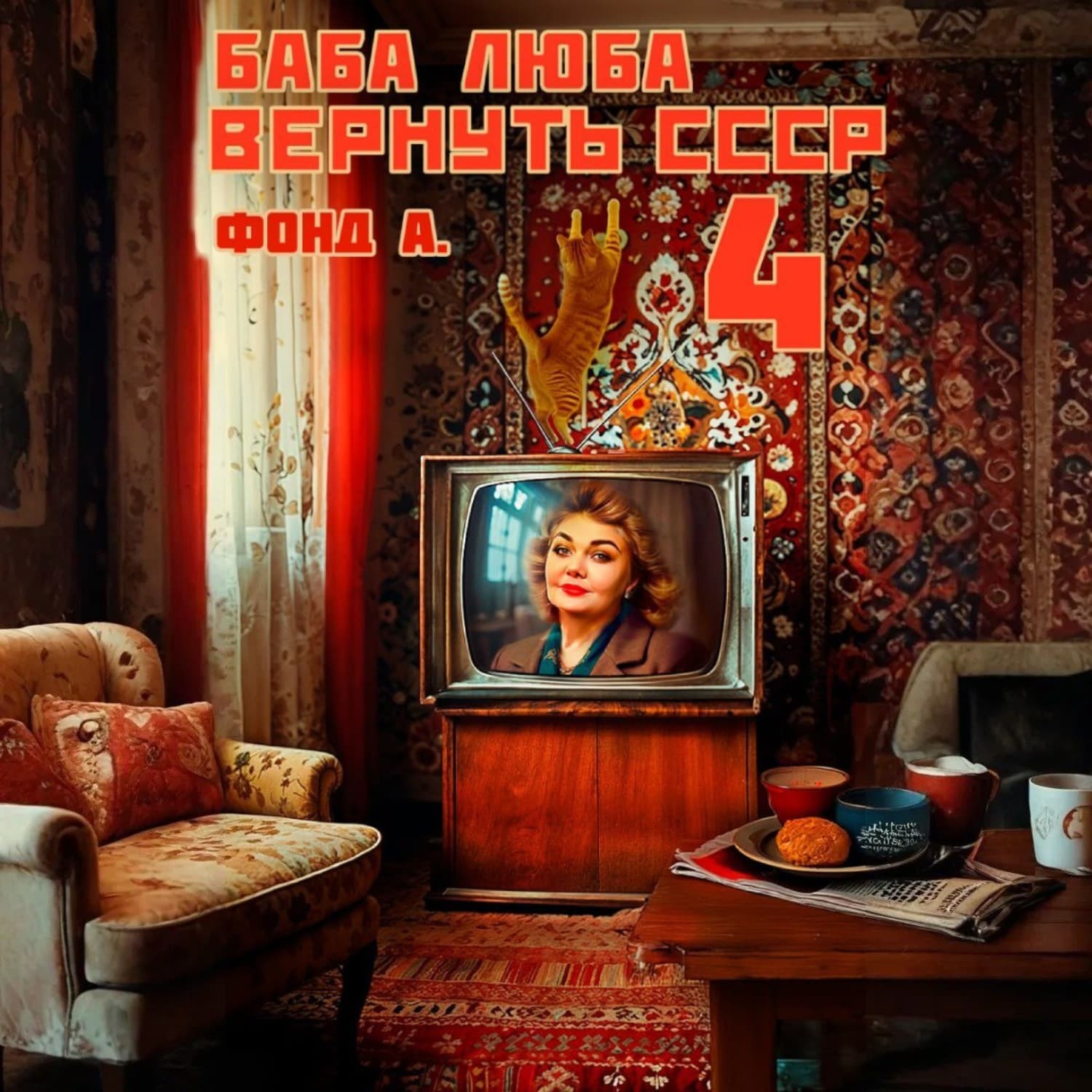 Обложка книги «Баба Люба. Вернуть СССР. Книга 4» — Ф. А.