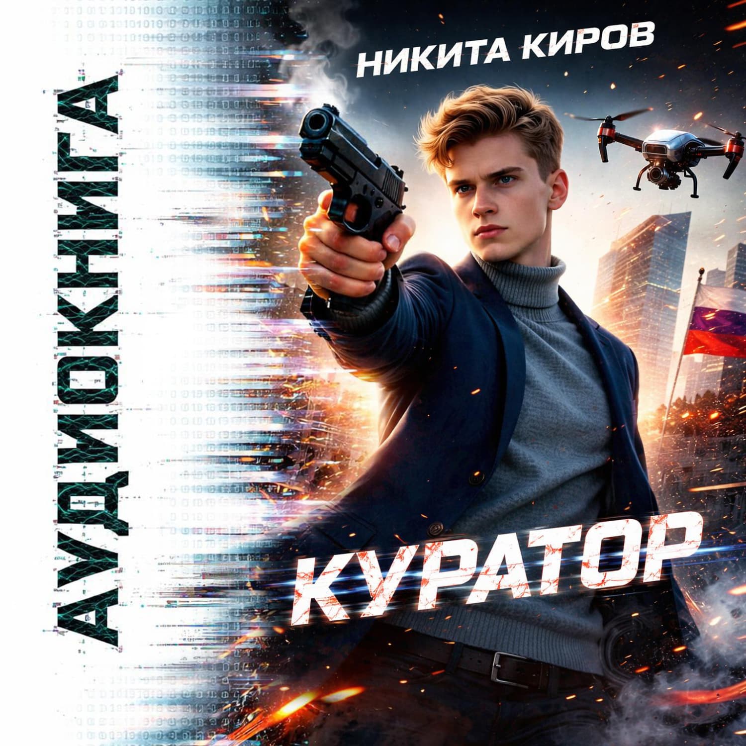 Обложка книги «Куратор» — Никита Киров