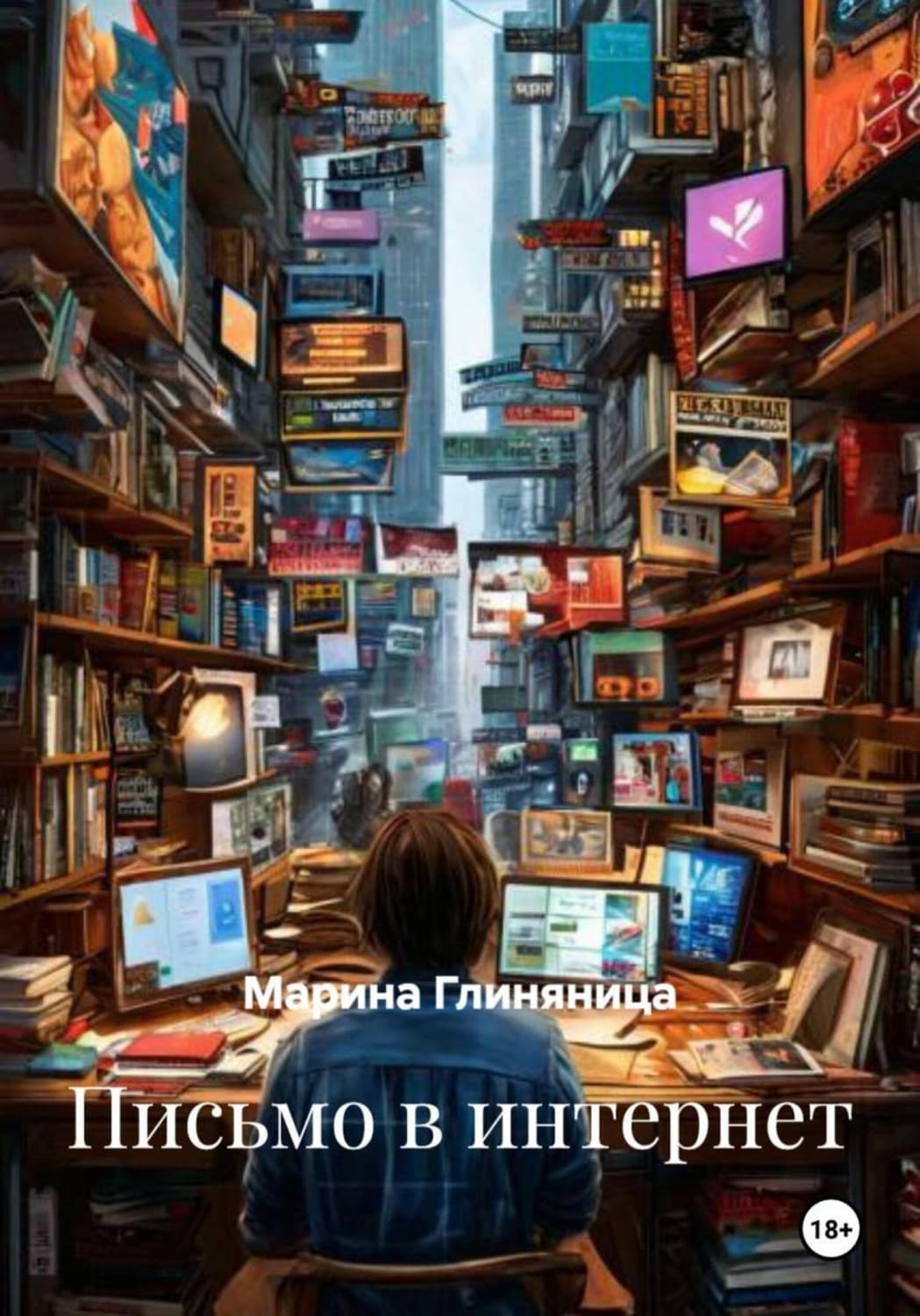 Обложка книги «Письмо в интернет» — Гилл Марина