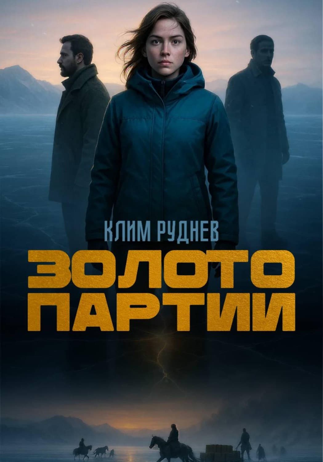 Обложка книги «Золото партии» — Клим Руднев