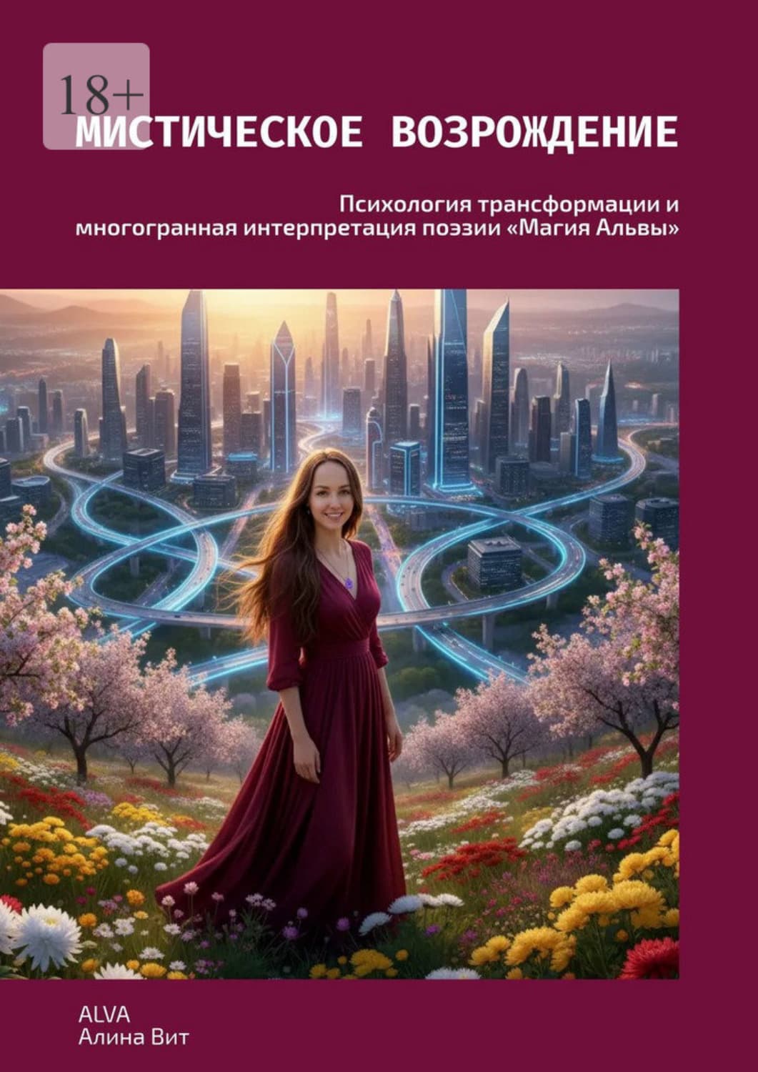 Обложка книги «Мистическое возрождение. Психология трансформации и многогранная интерпретация поэзии «Магия Альвы»» — А.