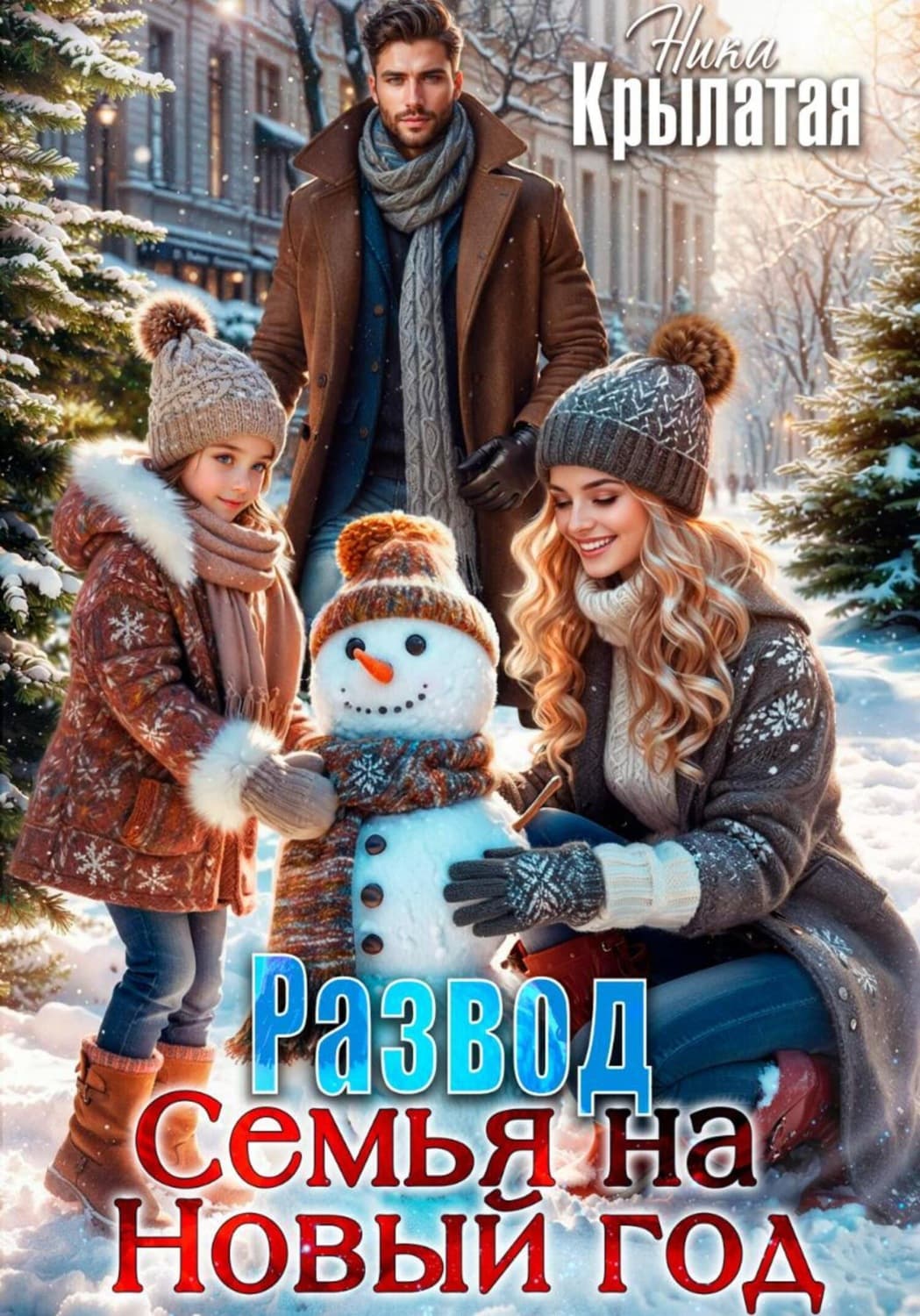 Обложка книги «Развод. Семья на Новый год» — Ника Крылатая