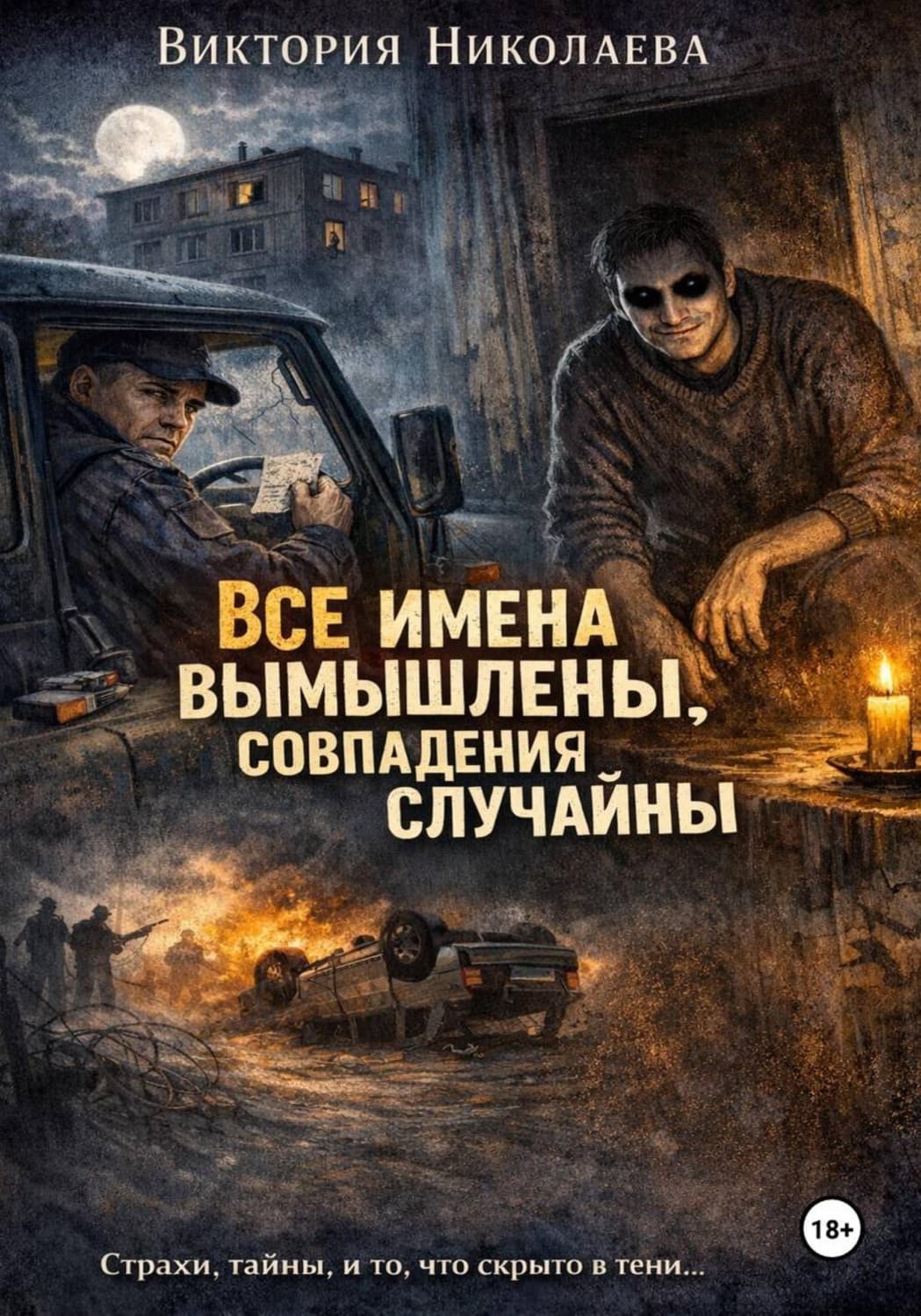 Обложка книги «Все имена вымышлены, совпадения случайны» — Владислава Николаева