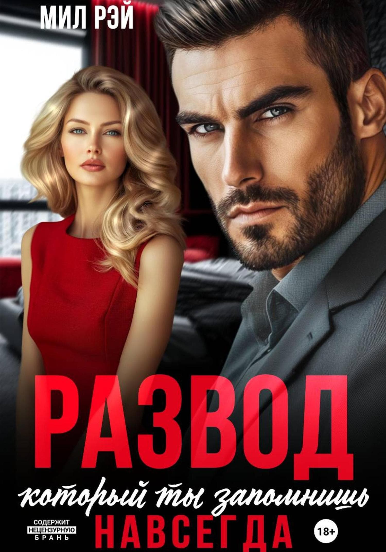 Обложка книги «Развод, который ты запомнишь навсегда» — Мария Рэй