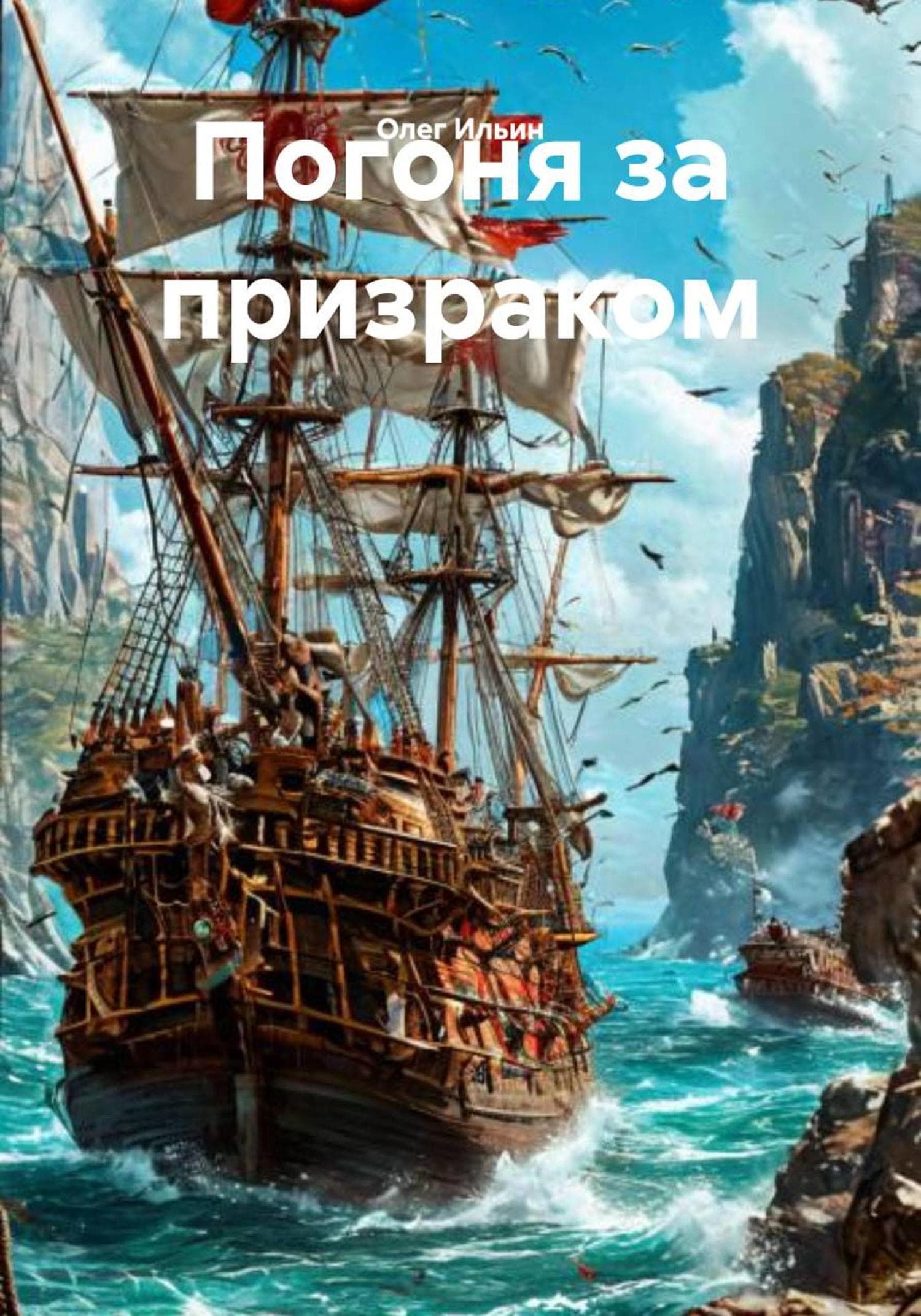 Обложка книги «Погоня за призраком» — Олег Ильин