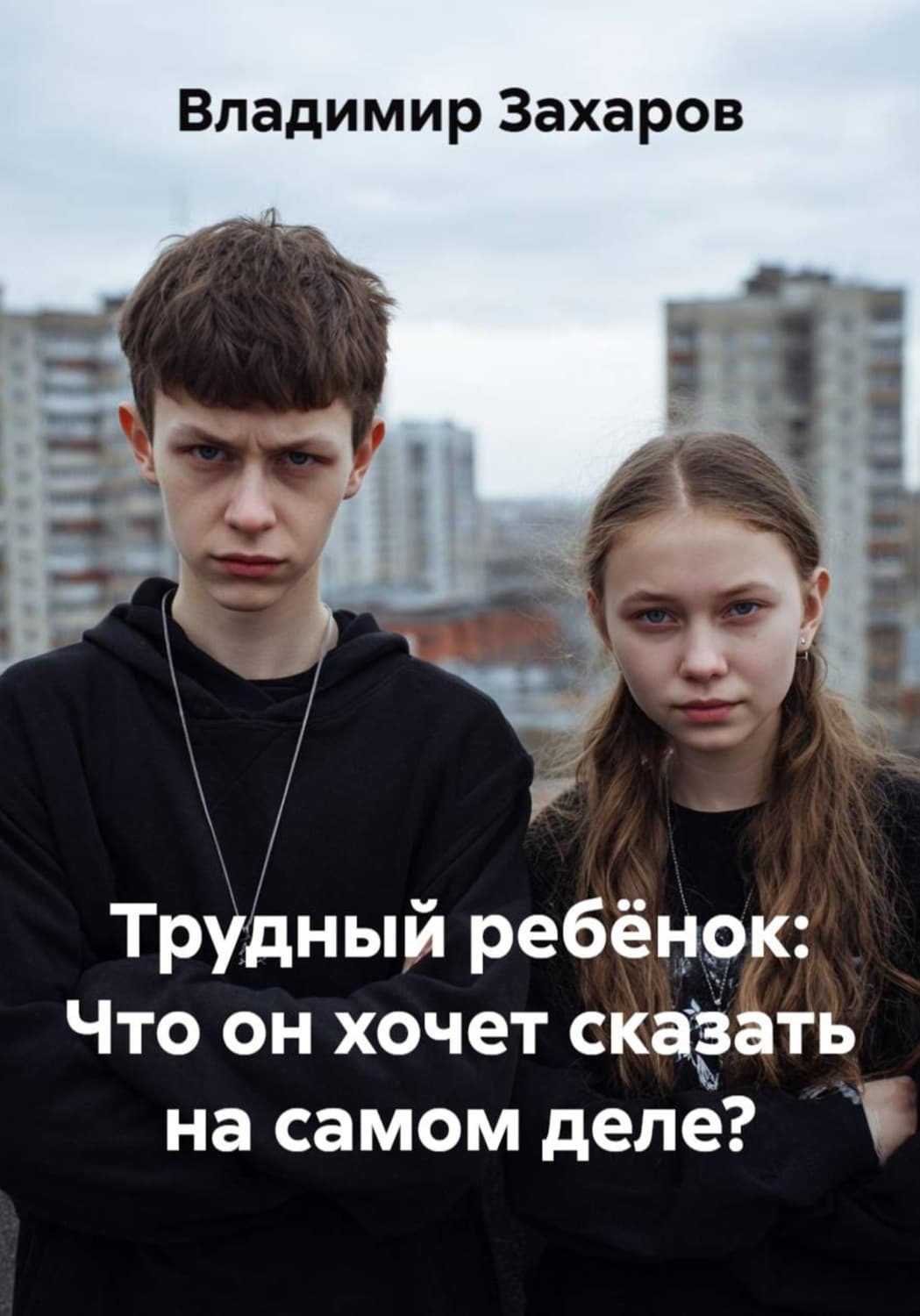Обложка книги «Трудный ребёнок: Что он хочет сказать на самом деле?» — В. А. Захаров
