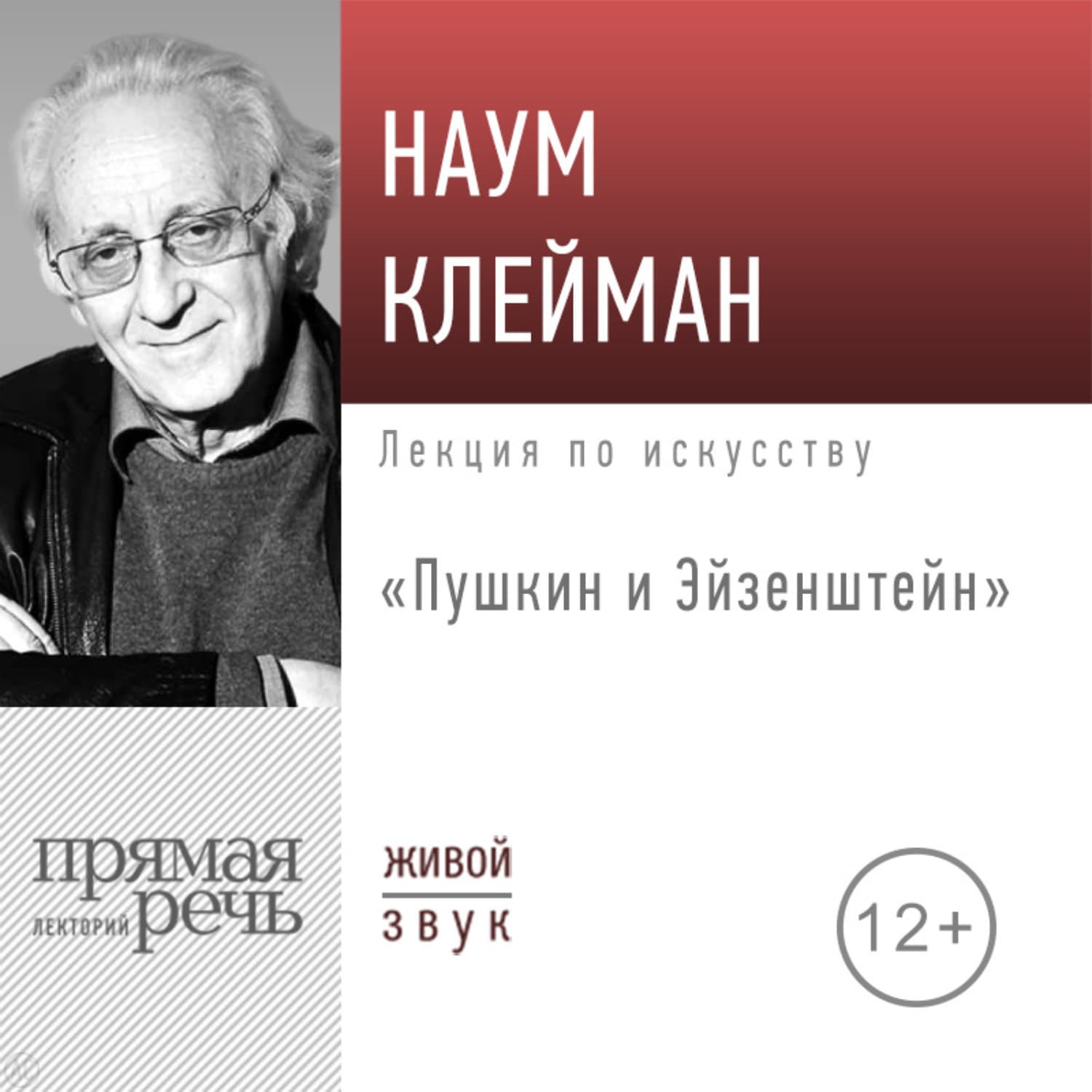 Обложка книги «Лекция «Пушкин и Эйзенштейн»» — Н. И. Клейман