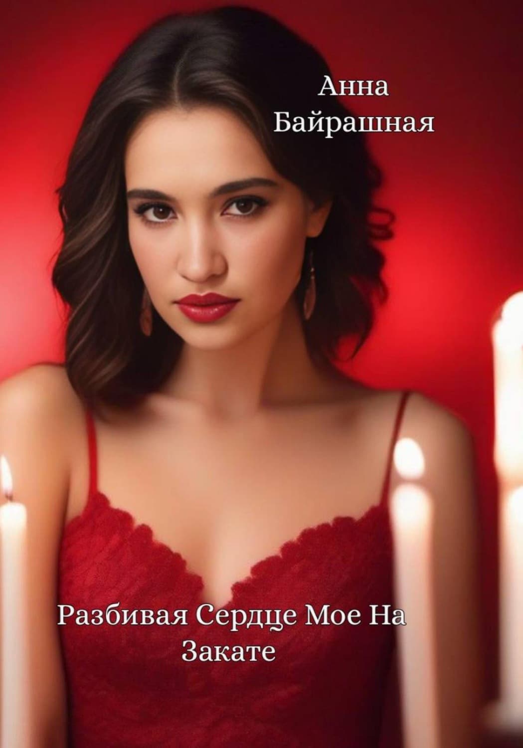 Обложка книги «Разбивая сердце мое на закате» — Анна Байрашная