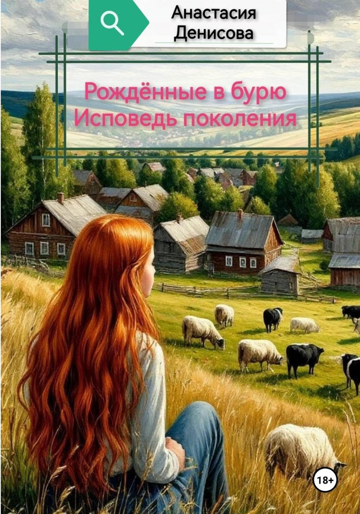 Обложка книги «Рождённые в бурю. Исповедь поколения» — Анна Денисова