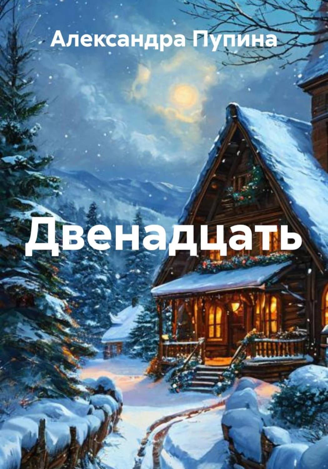 Обложка книги «Двенадцать» — Александра Пупина