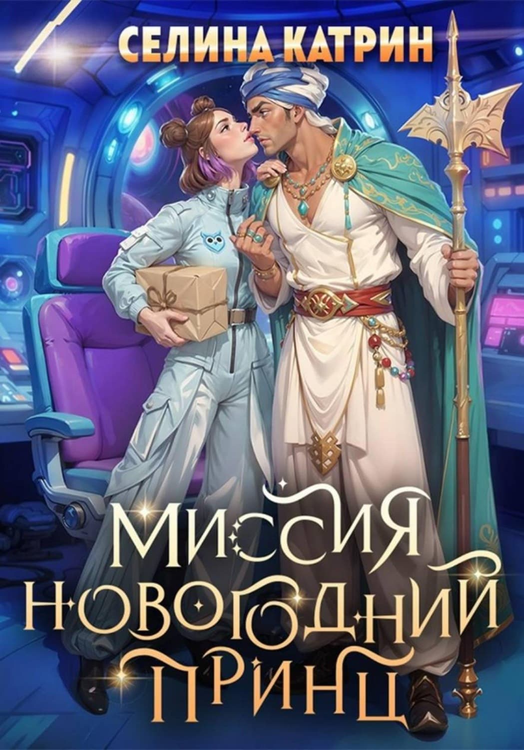Обложка книги «Миссия: Новогодний принц» — Старк Катрин