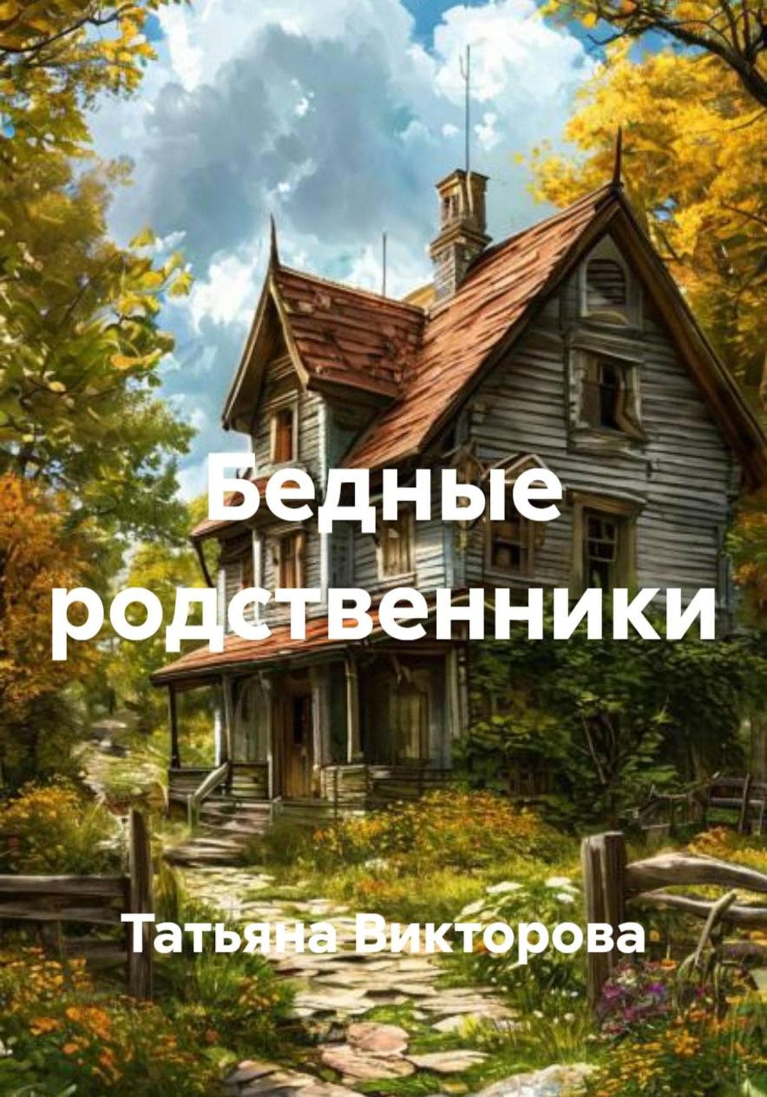 Обложка книги «Бедные родственники» — Татьяна Викторова