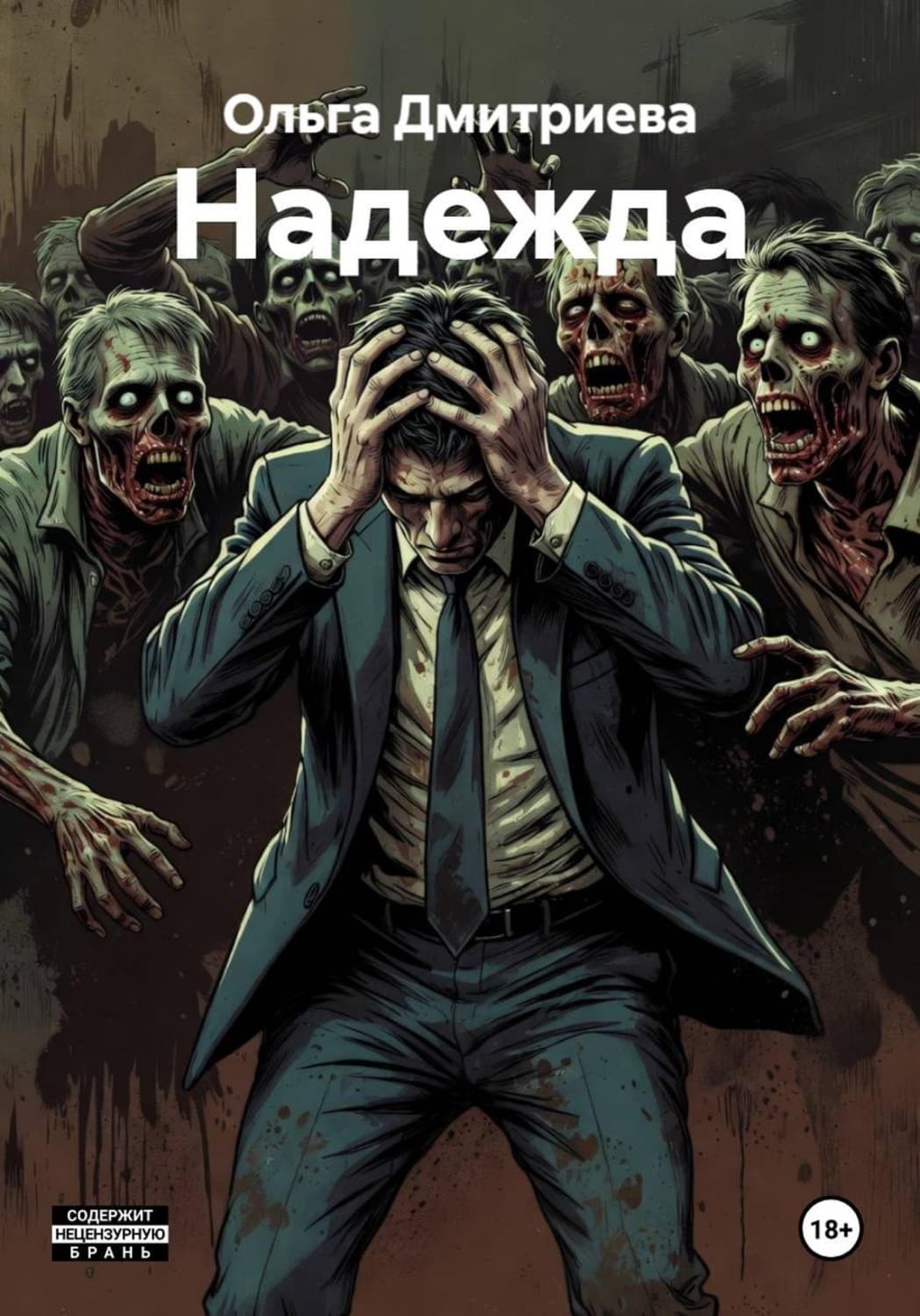 Обложка книги «Надежда» — О. В. Дмитриева