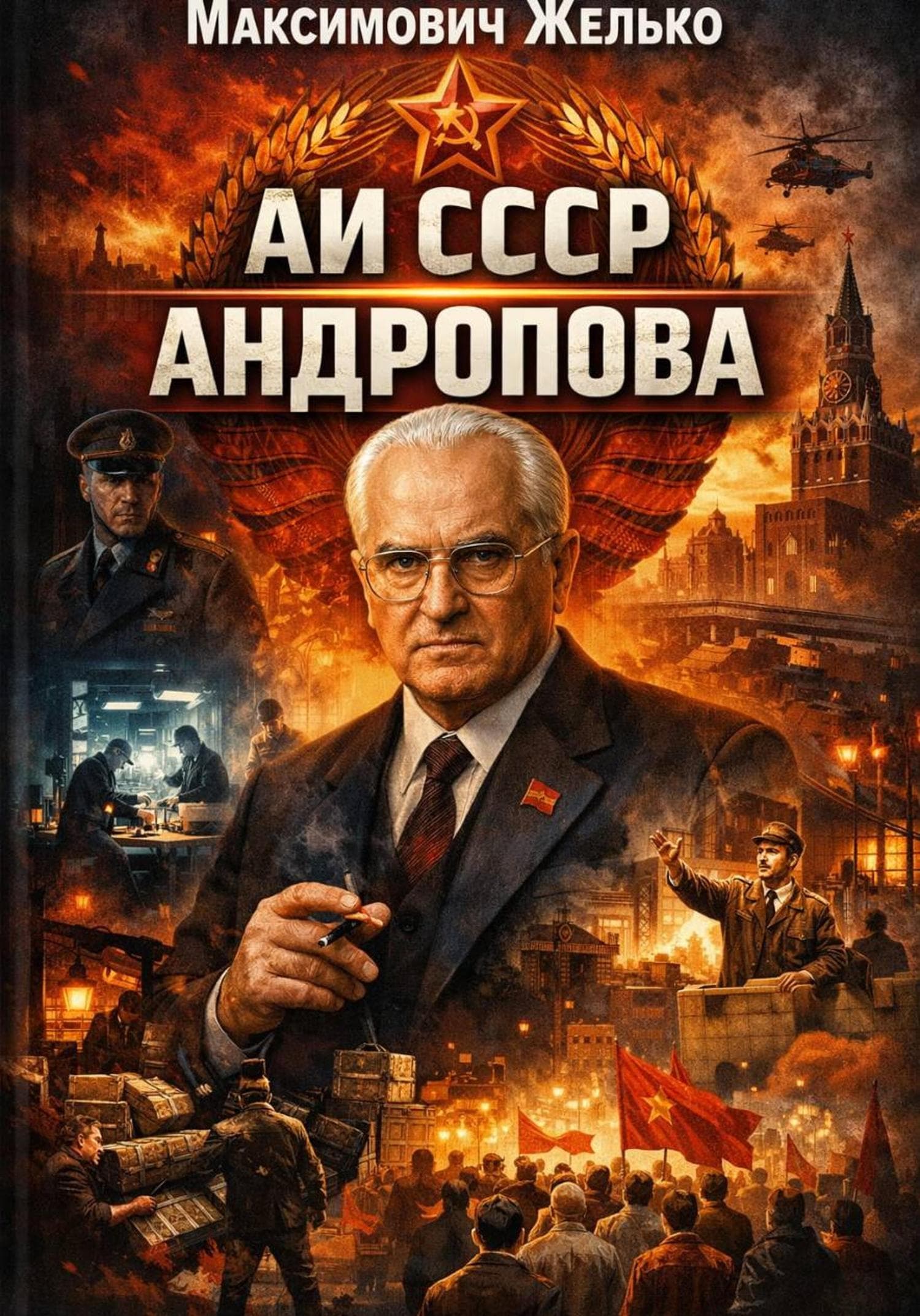 Обложка книги «АИ СССР Андропова» — Желько