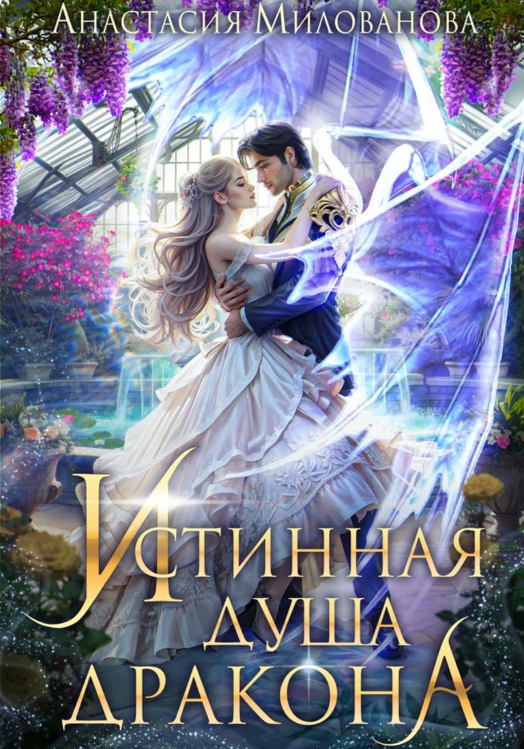 Обложка книги «Истинная душа дракона» — А. В. Милованова