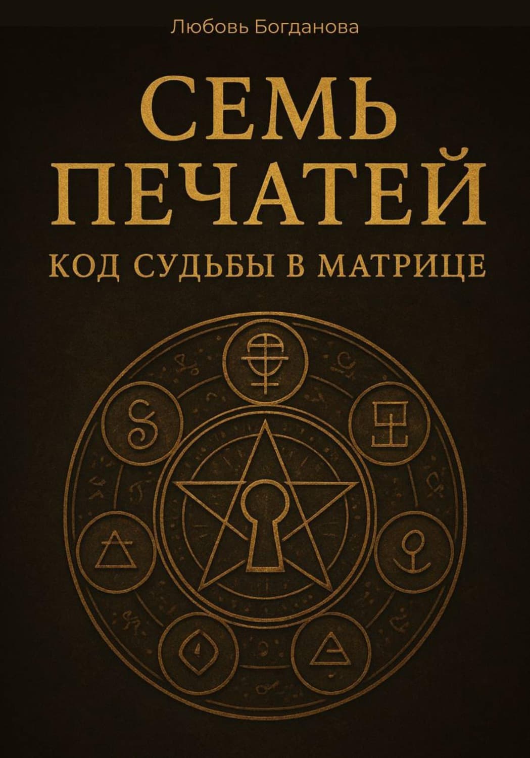 Обложка книги «Семь печатей. Код судьбы в матрице» — Людмила Богданова