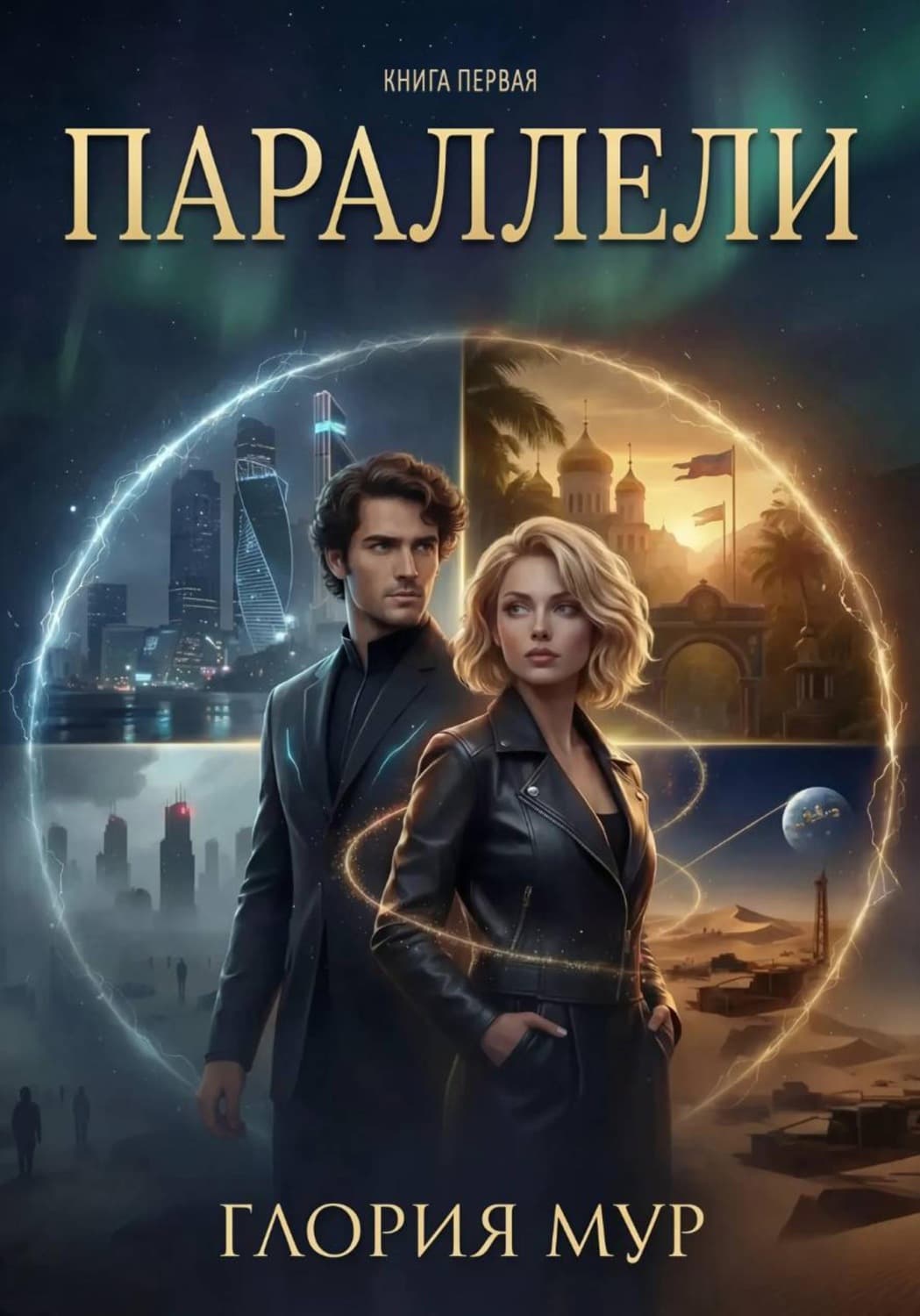 Обложка книги «Параллели» — Глория Мур