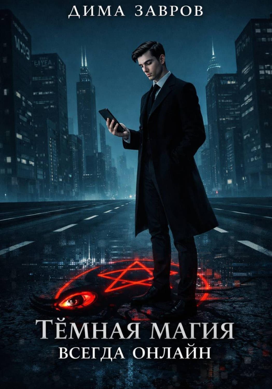 Обложка книги «Темная магия всегда онлайн» — Дима Завров