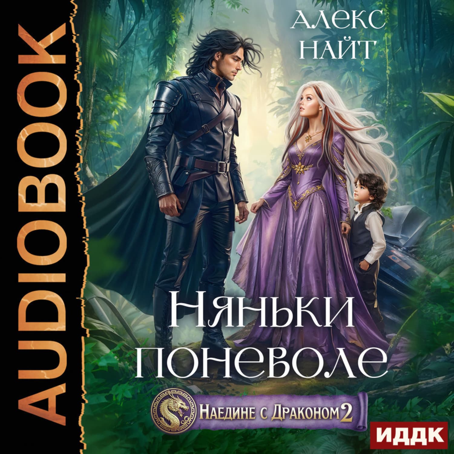 Обложка книги «Наедине с драконом 2. Няньки поневоле» — Алекс Найт