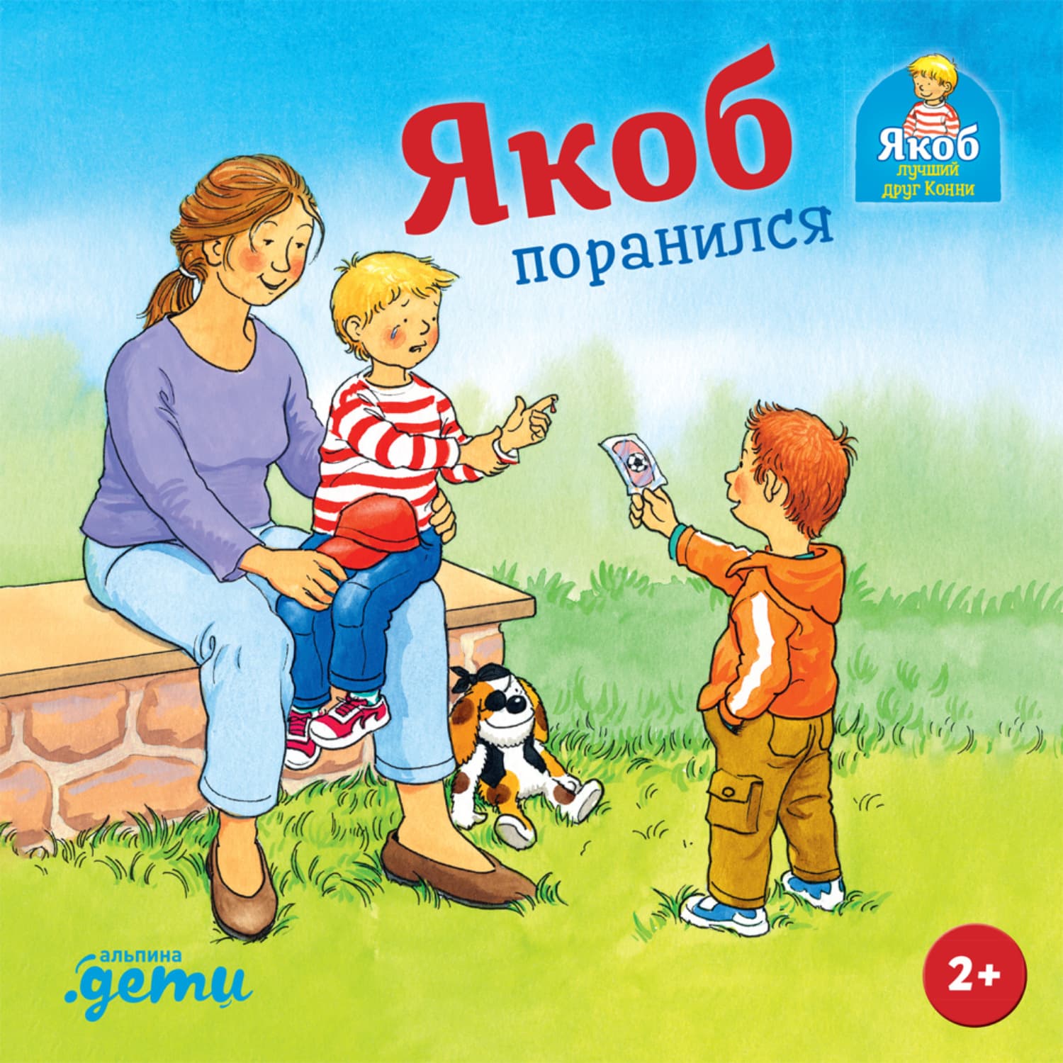 Обложка книги «Якоб поранился» — Селена Гримм