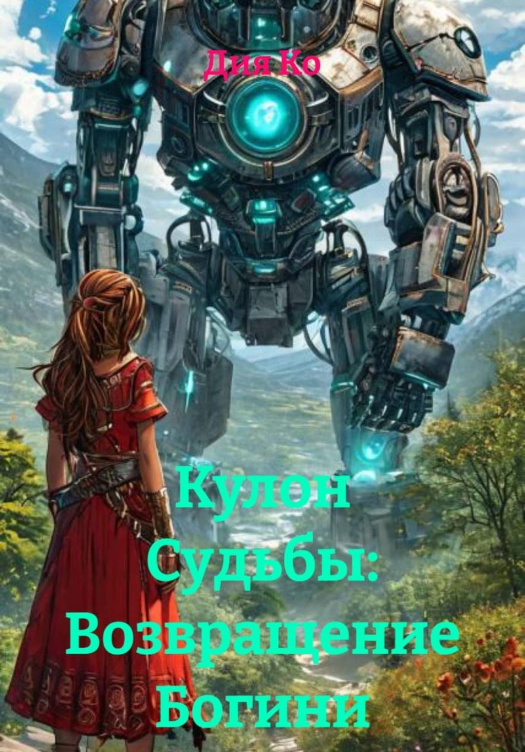 Обложка книги «Кулон Судьбы: Возвращение Богини» — Д. Ли. Ко