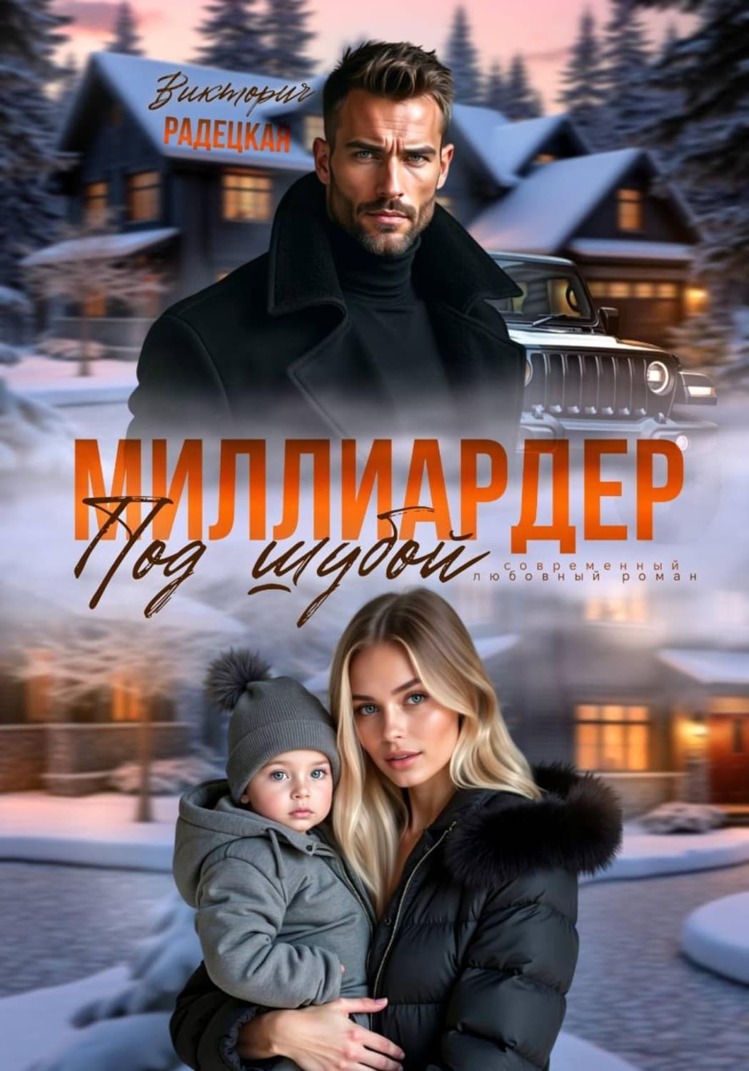 Обложка книги «Миллиардер под шубой» — Виктория Радецкая