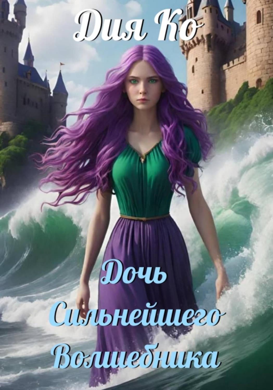 Обложка книги «Дочь Сильнейшего Волшебника» — Д. Ли. Ко