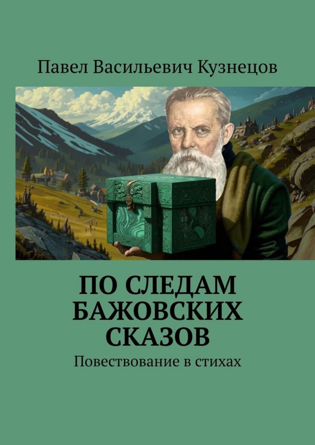Обложка книги «По следам Бажовских сказов. Повествование в стихах» — Петр Кузнецов