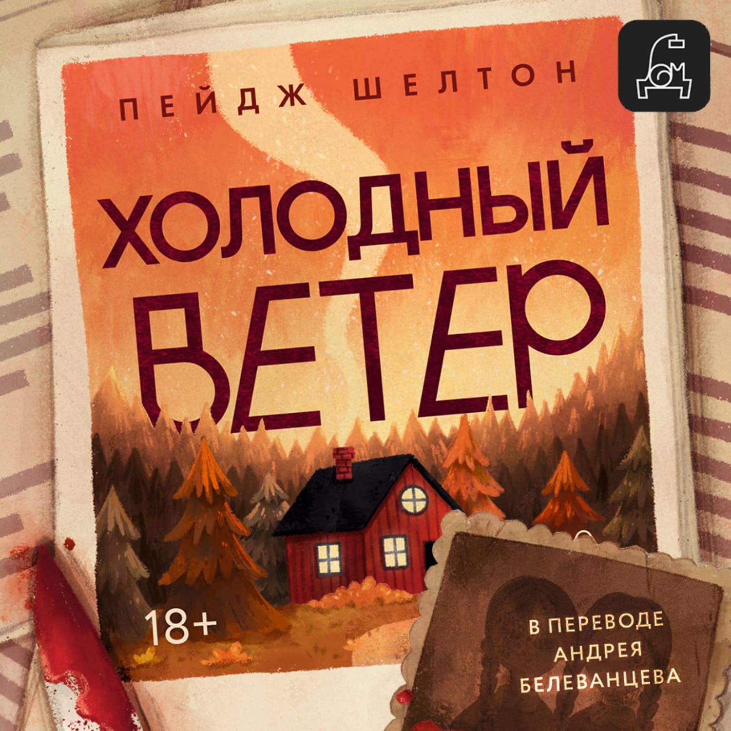 Обложка книги «Холодный ветер» — Пейдж Шелтон