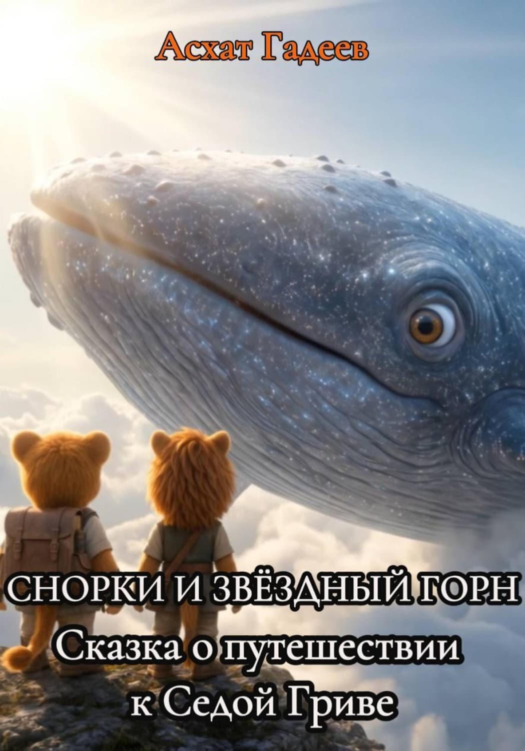 Обложка книги «Снорки и Звездный Горн. Сказка о путешествии к Седой Гриве» — Асхат Гадеев
