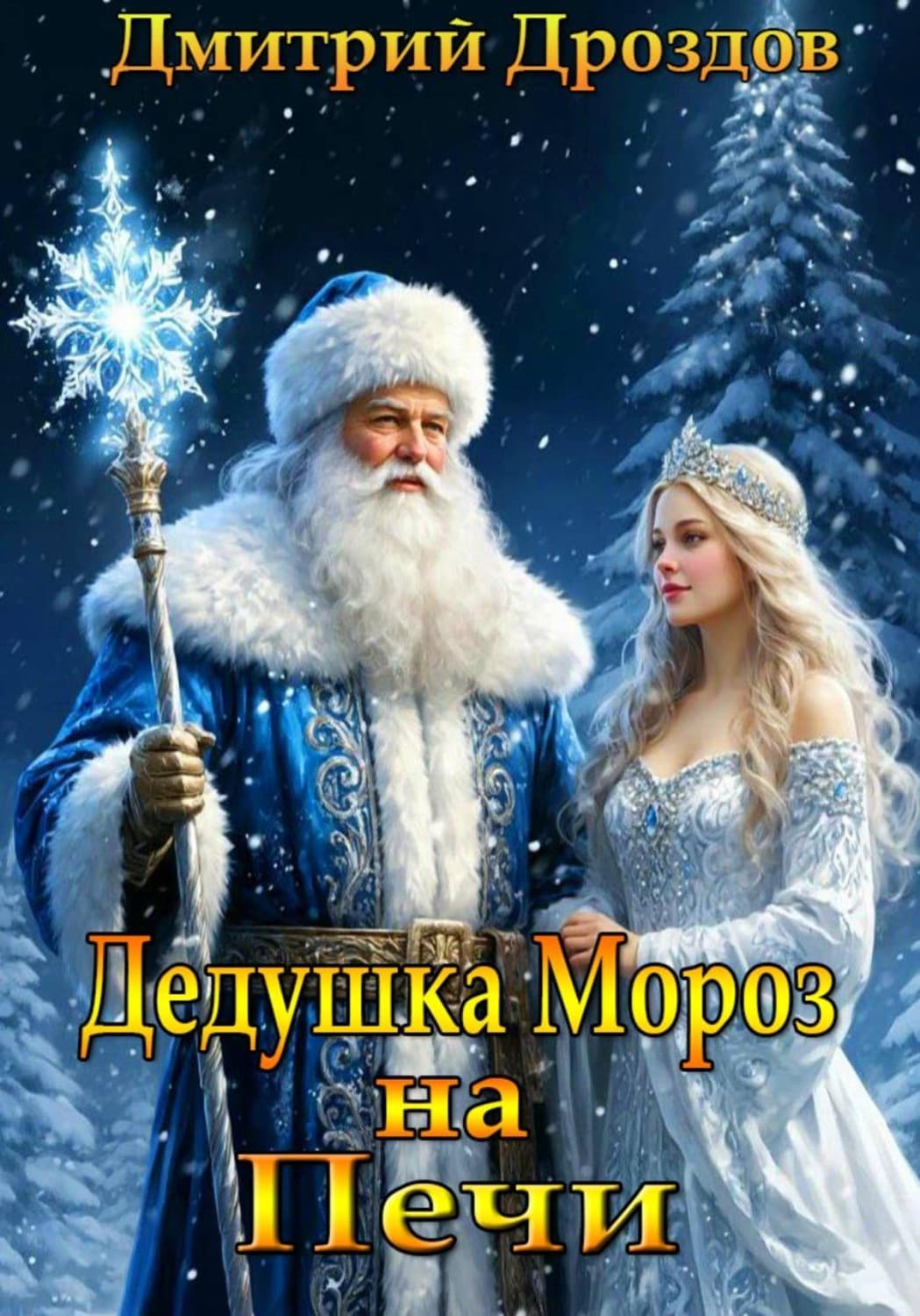Обложка книги «Дедушка Мороз на Печи» — Денис Дроздов