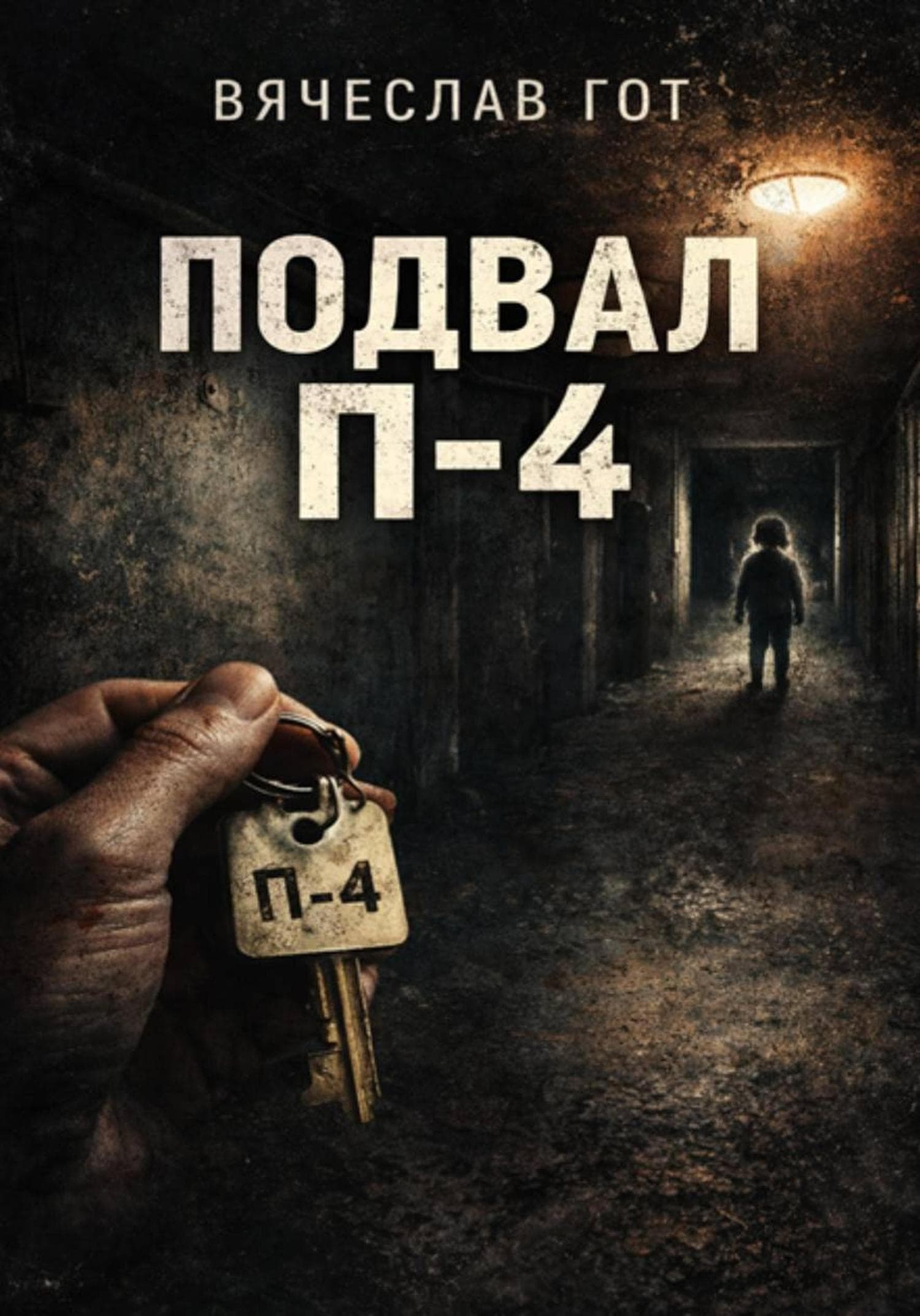 Обложка книги «Подвал П-4» — Вячеслав Гот