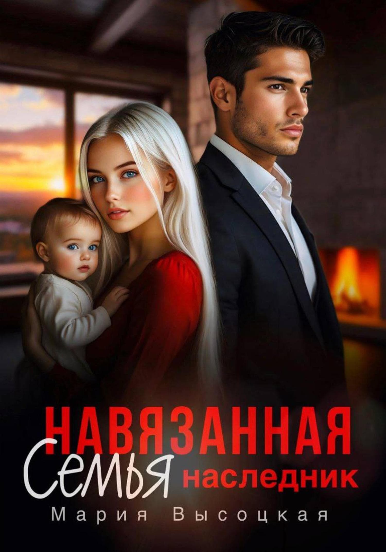 Обложка книги «Навязанная семья. Наследник» — Мария Высоцкая
