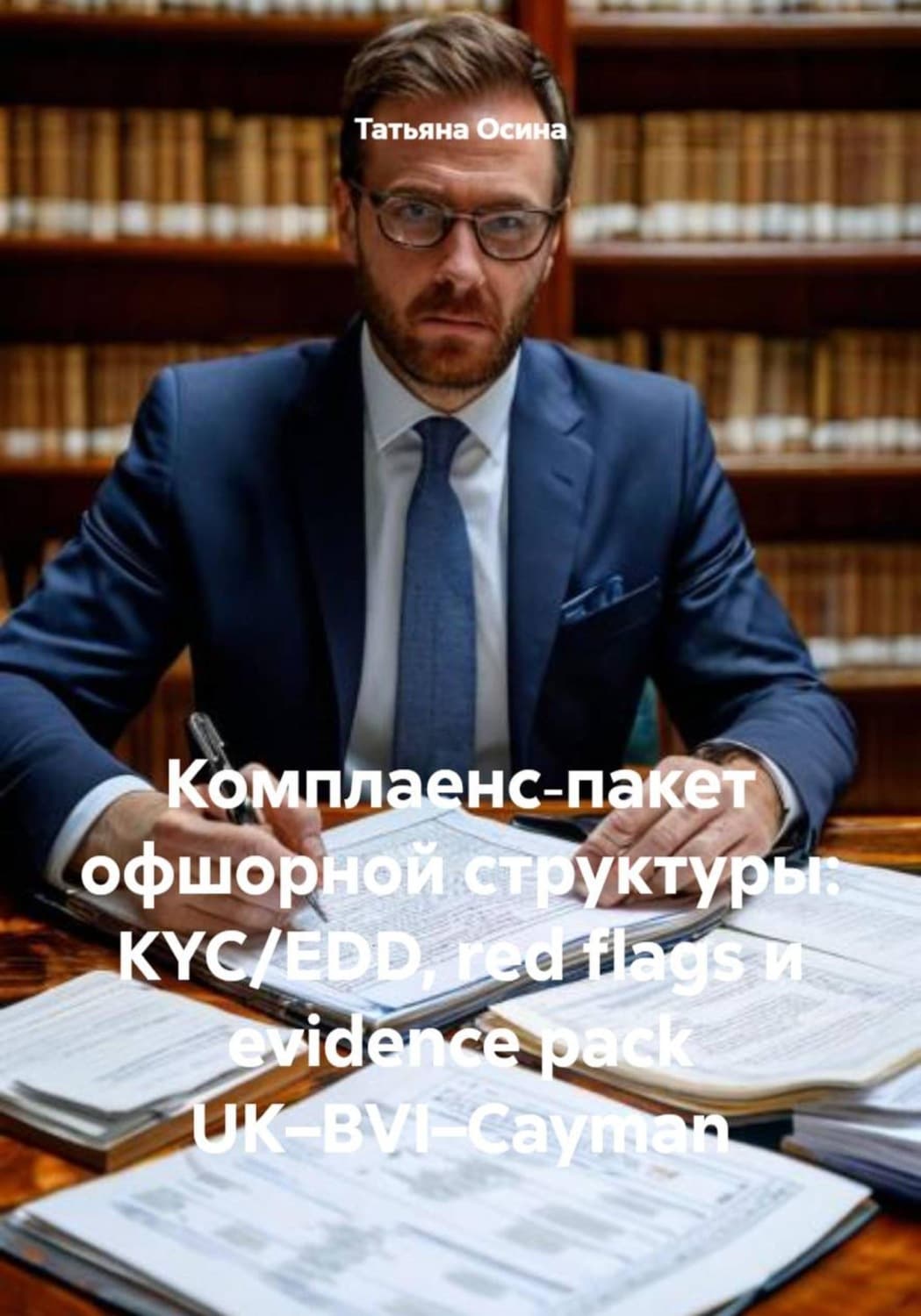 Обложка книги «Комплаенс‑пакет офшорной структуры: KYC/EDD, red flags и evidence pack UK–BVI–Cayman» — Татьяна Осина