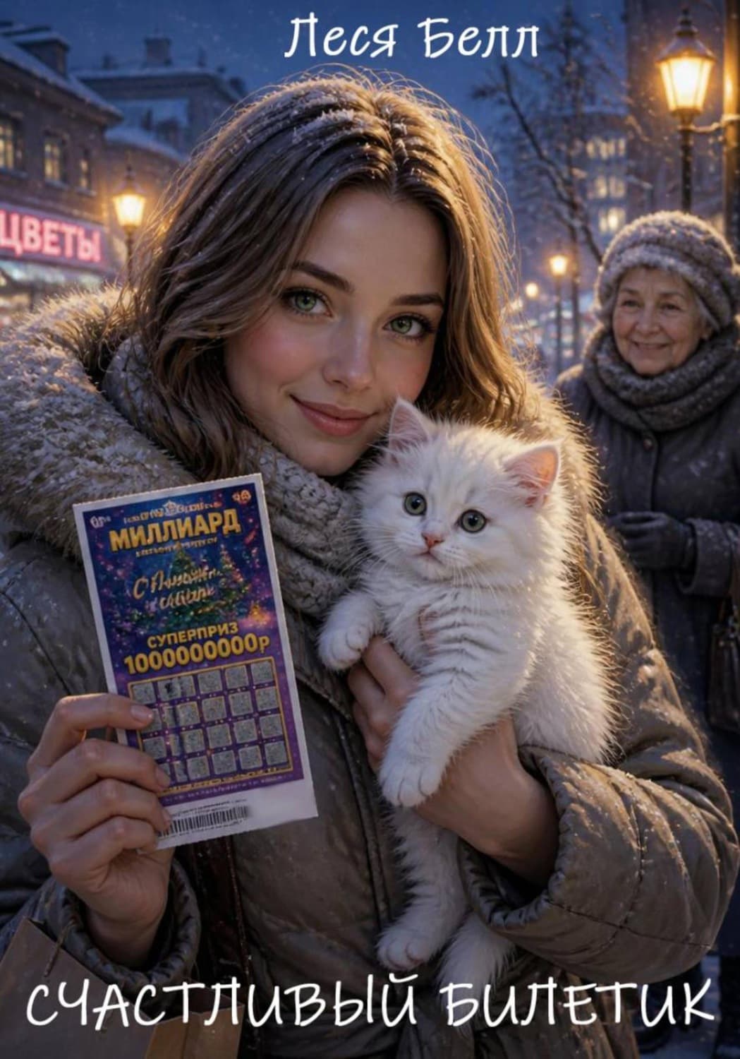 Обложка книги «Счастливый билетик» — Любовь Коэн Белл