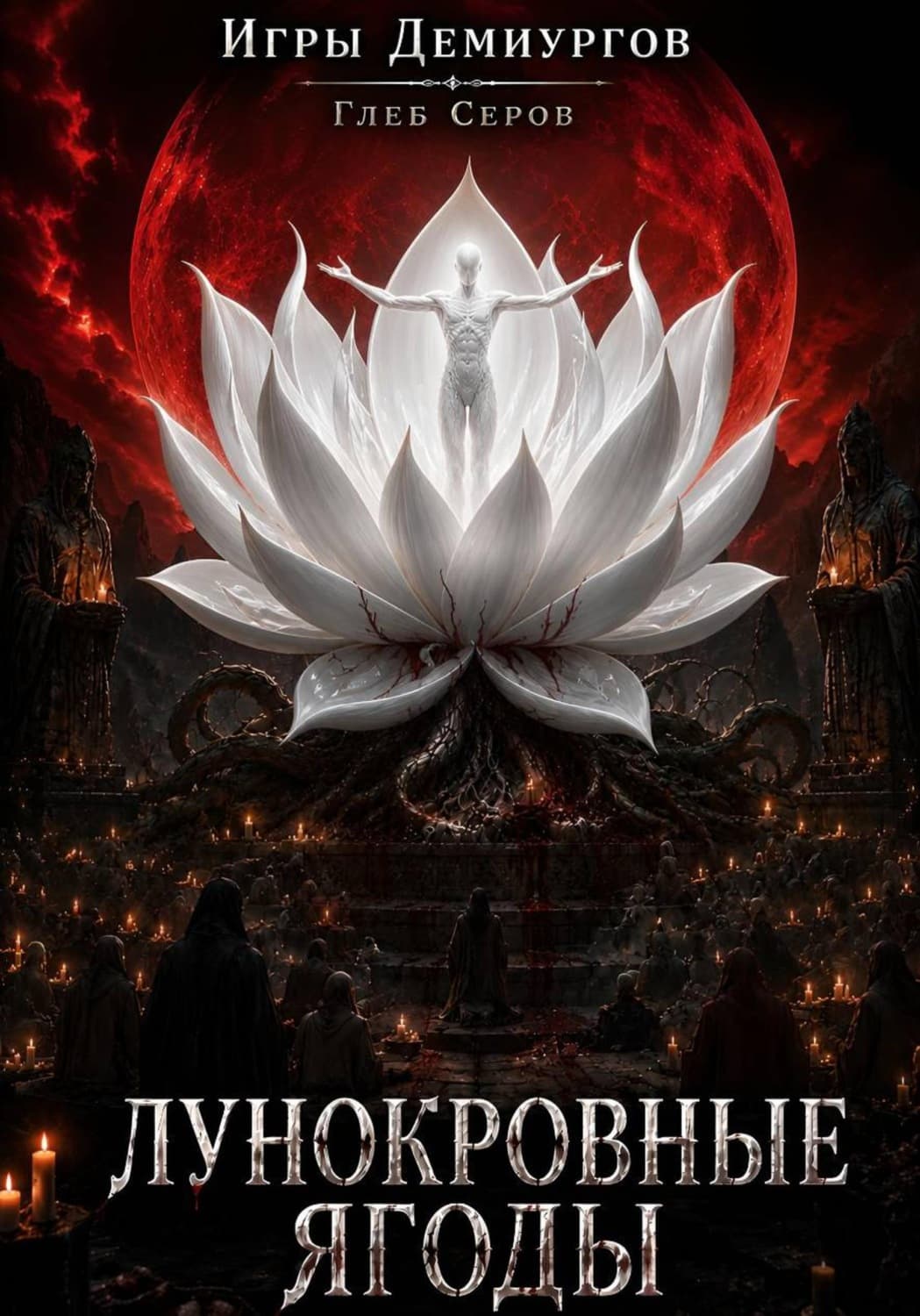 Обложка книги «Лунокровные ягоды» — Геннадий Серов