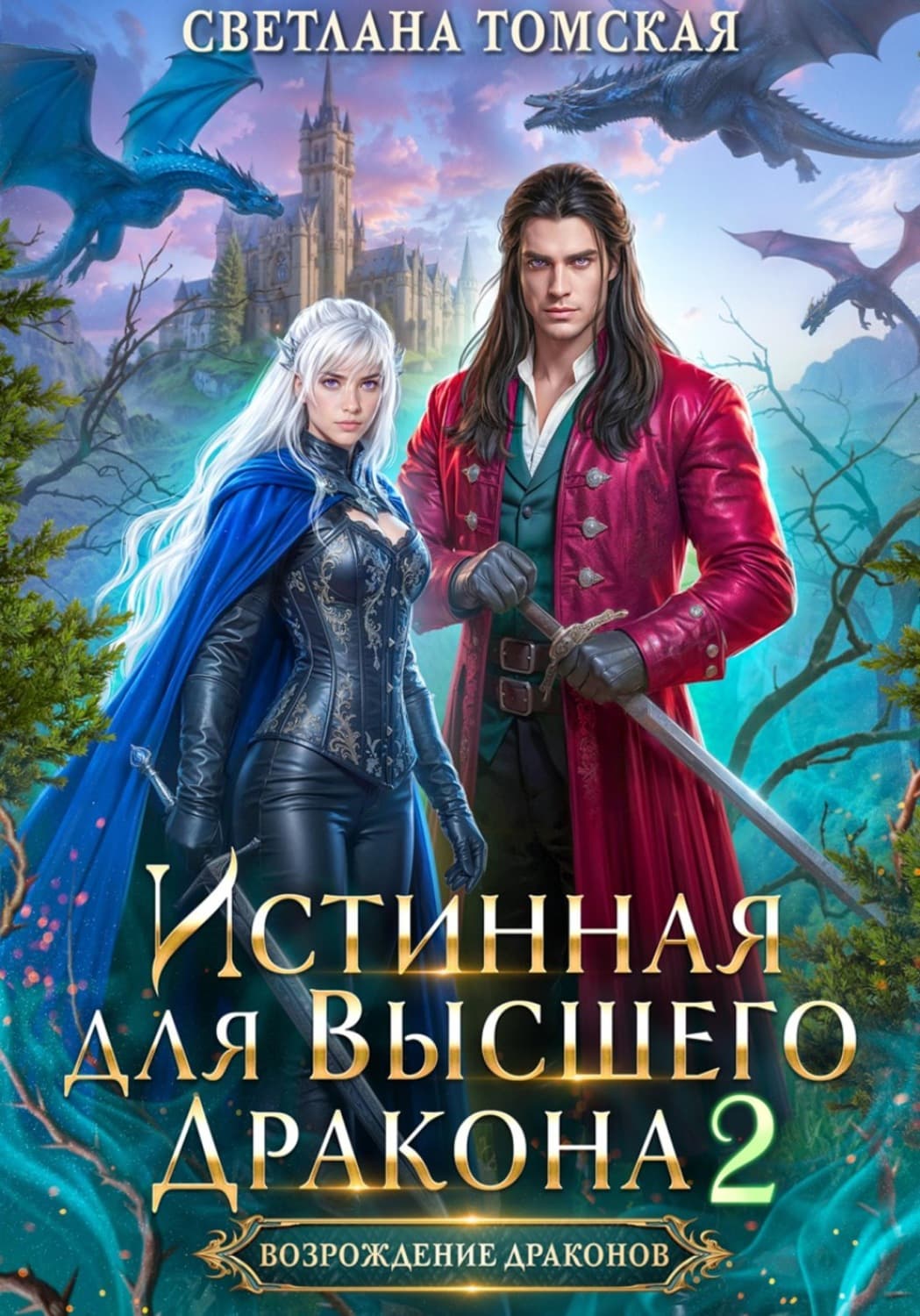 Обложка книги «Истинная для Высшего Дракона 2» — Светлана Томская