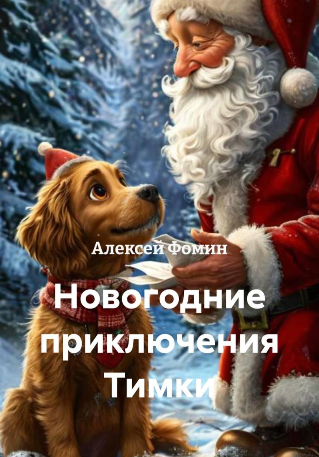 Обложка книги «Новогодние приключения Тимки» — Алексей Фомин