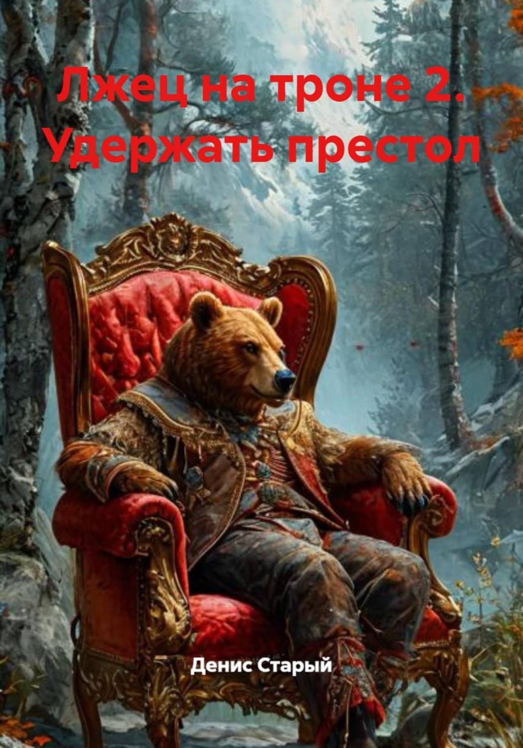 Обложка книги «Лжец на троне 2. Удержать престол» — Денис Старый