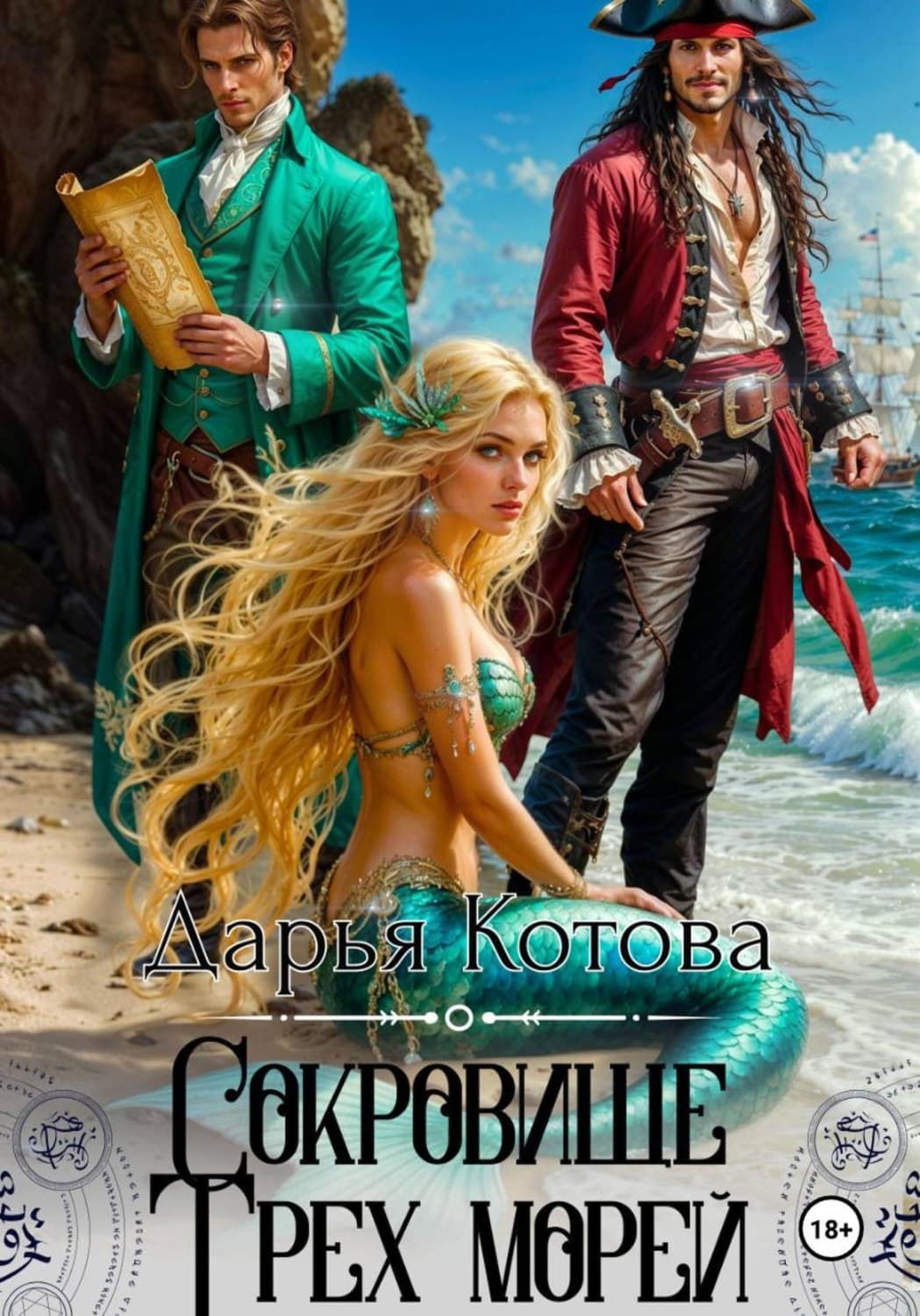 Обложка книги «Сокровище Трех морей» — Дарья Котова
