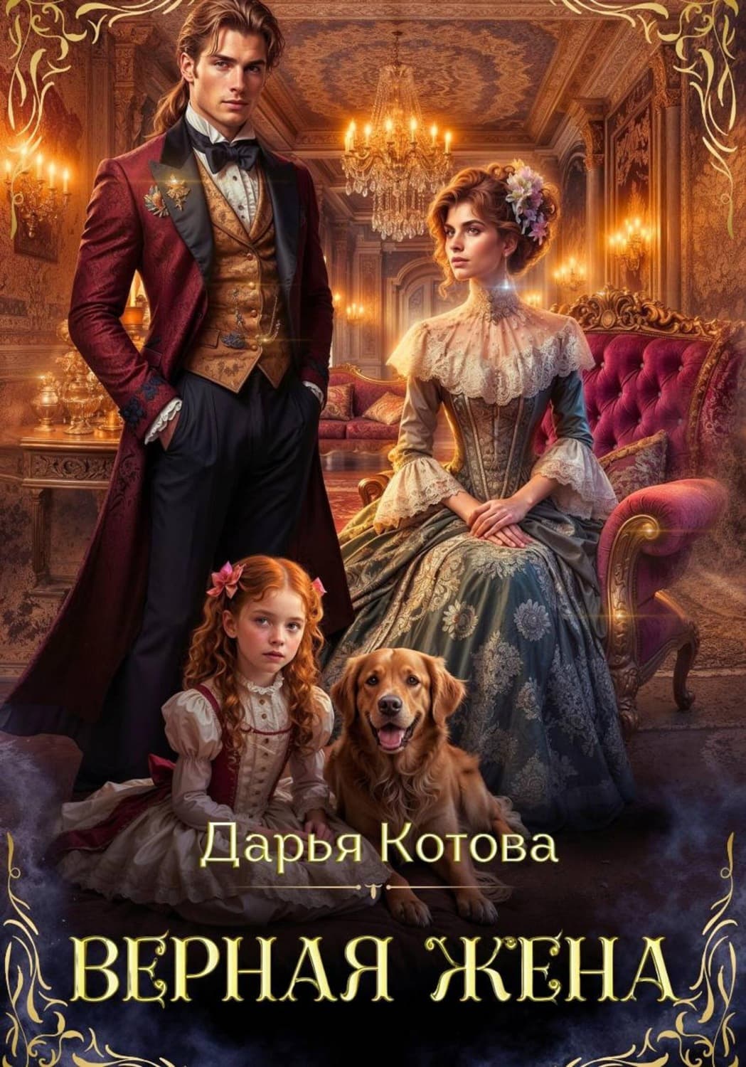 Обложка книги «Верная жена» — Дарья Котова