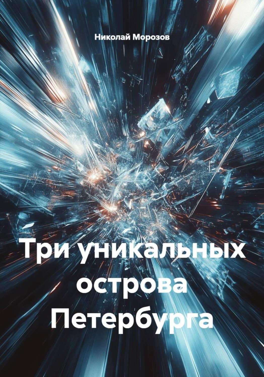 Обложка книги «Три уникальных острова Петербурга» — Николай Морозов