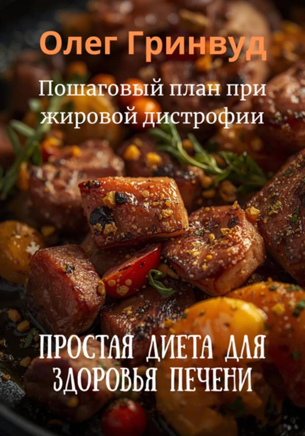 Обложка книги «Простая диета для здоровья печени» — Олег Гринвуд