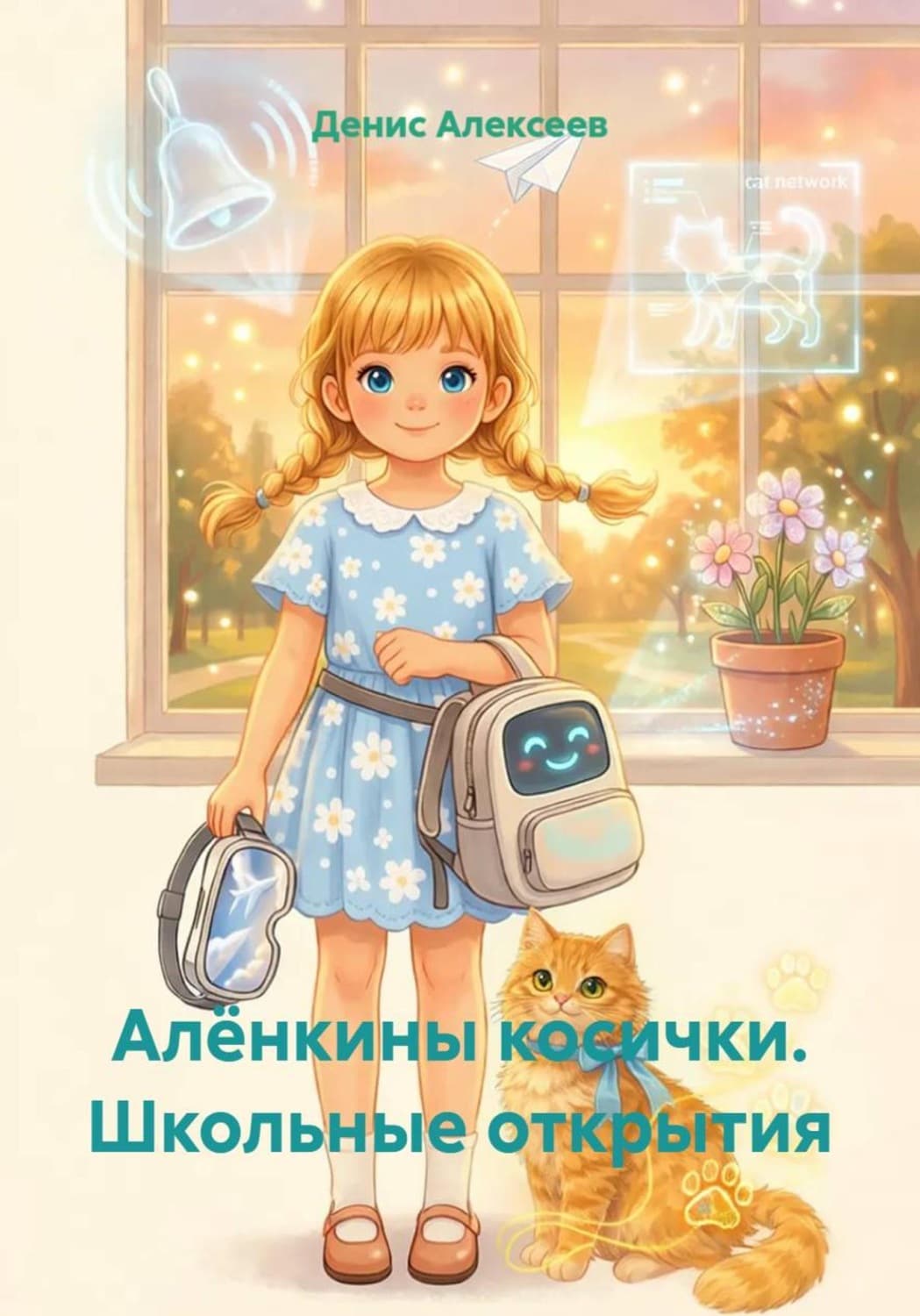 Обложка книги «Алёнкины косички. Школьные открытия» — Дмитрий Алексеев