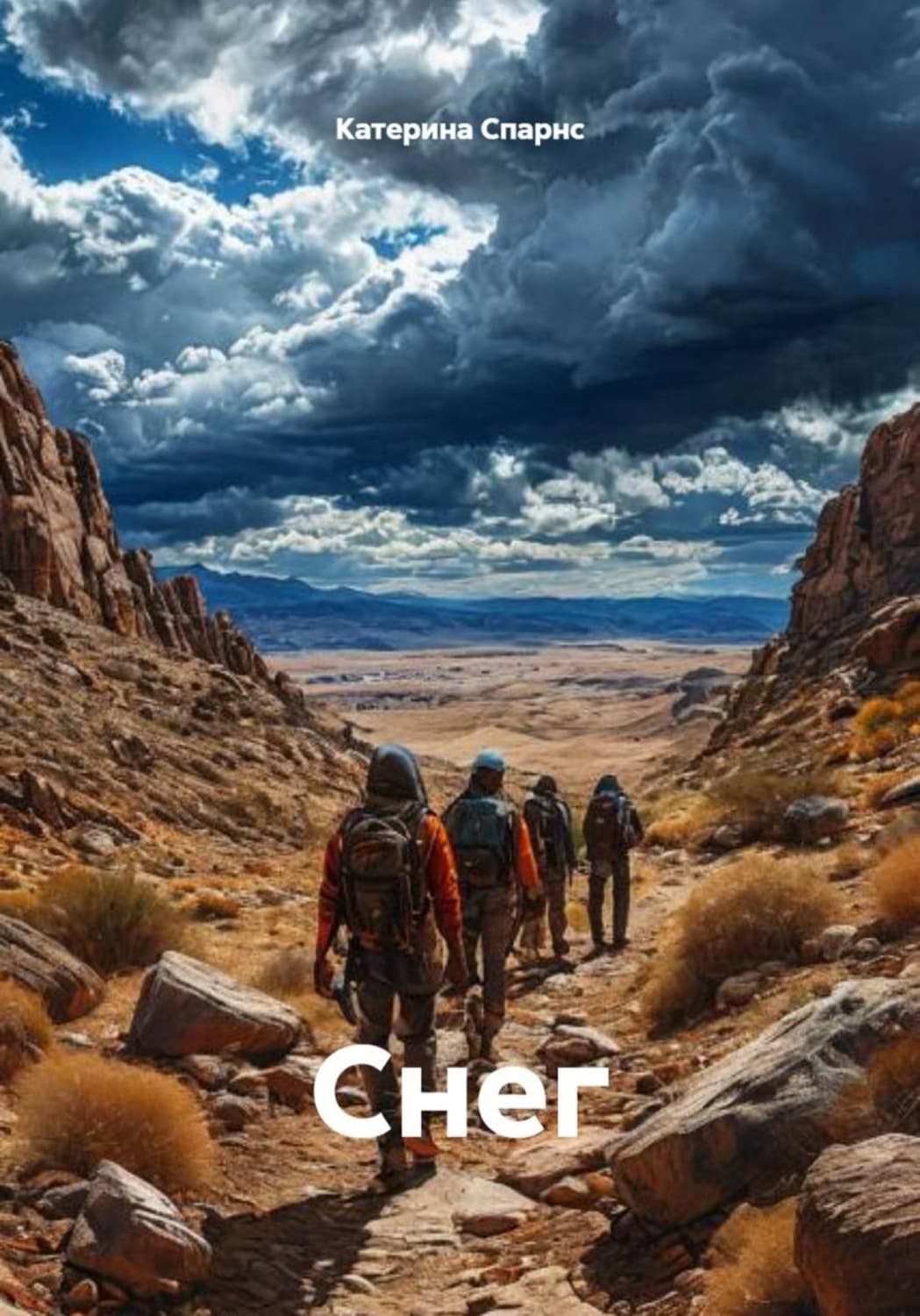 Обложка книги «Снег» — Скаврон Катерина