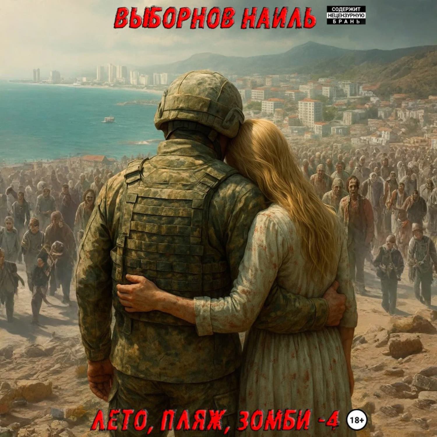 Обложка книги «Лето, пляж, зомби 4» — Наиль Выборнов