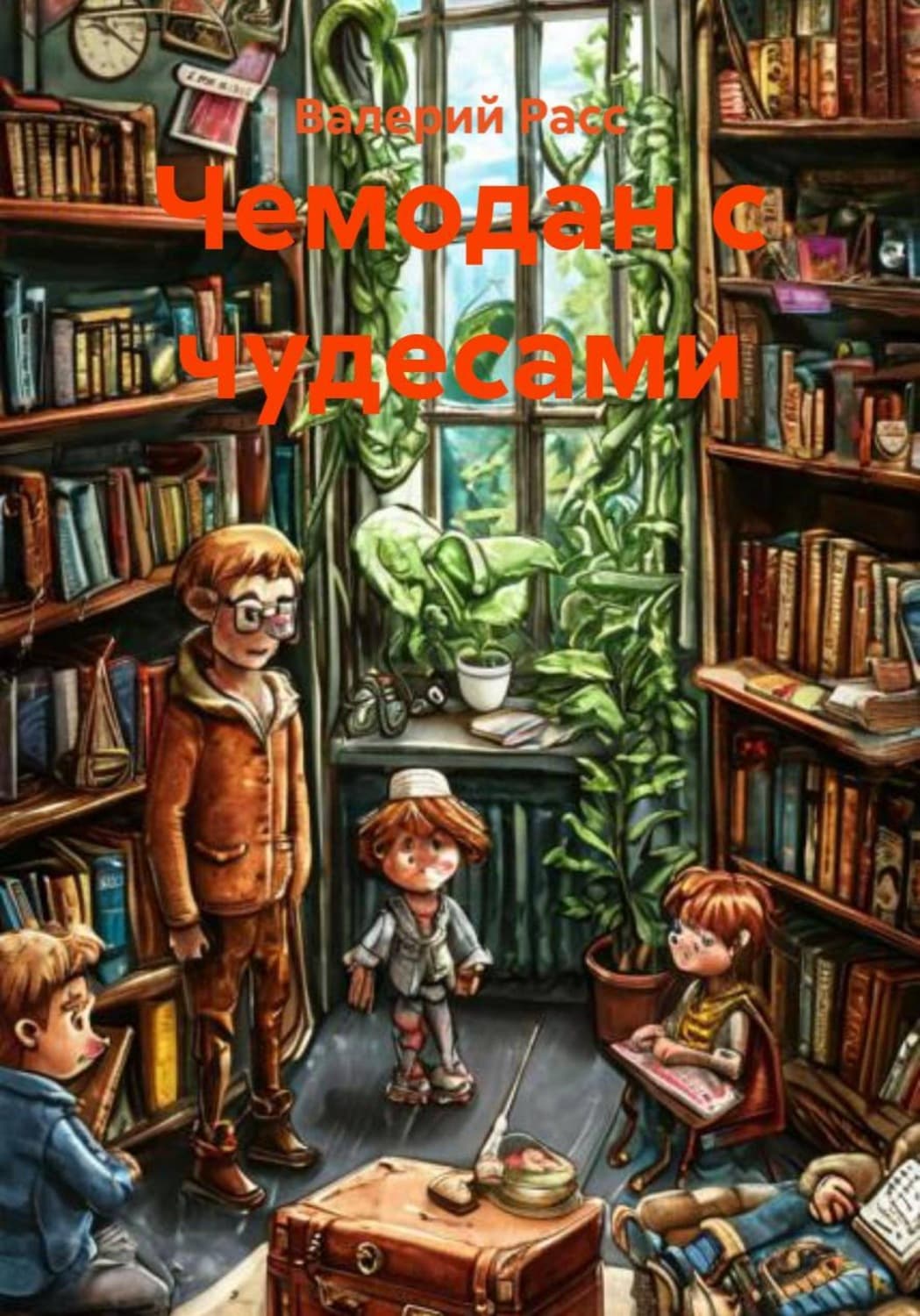 Обложка книги «Чемодан с чудесами» — Валерий Расс